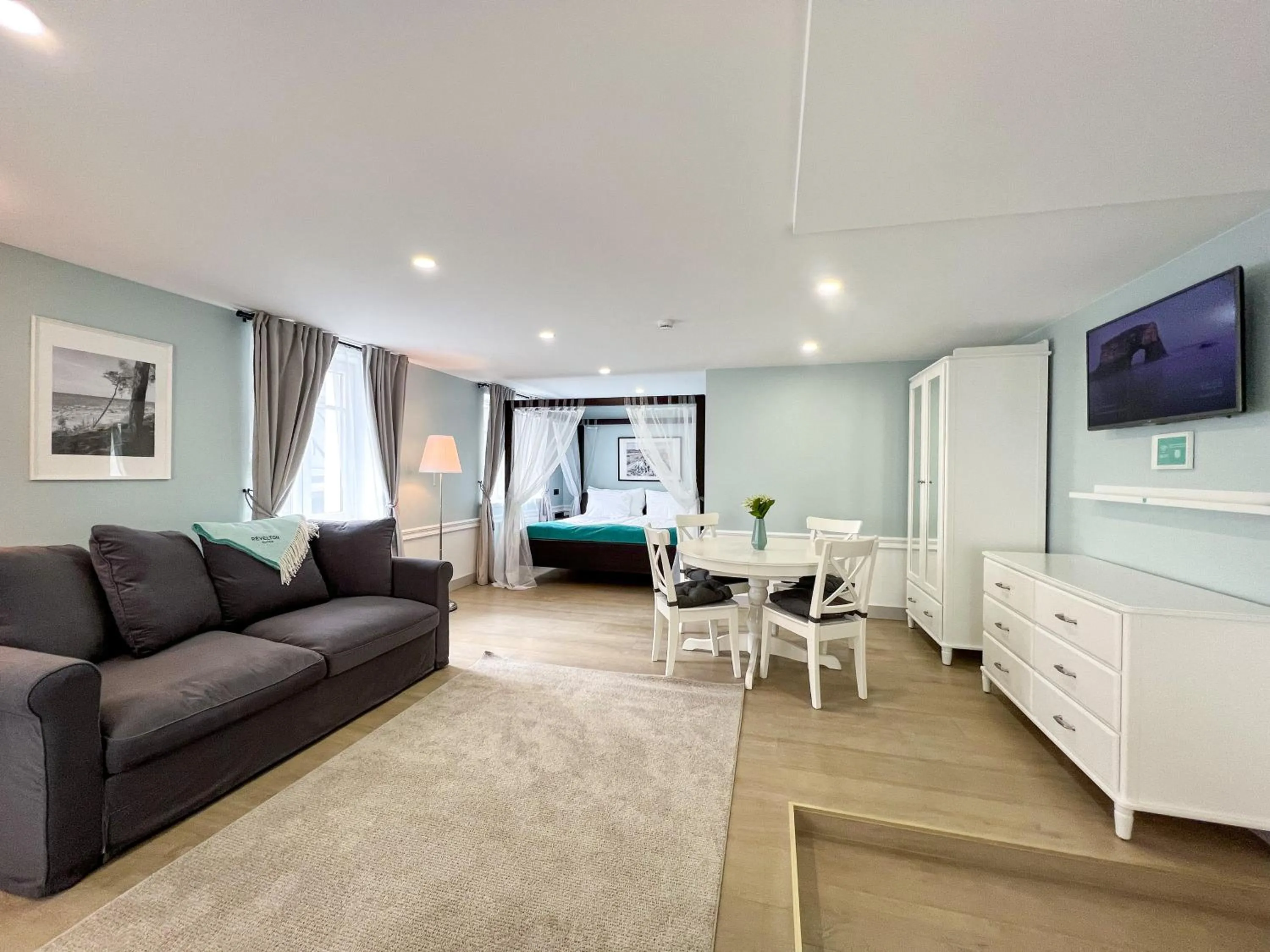 Photo of the whole room in Revelton Suites Riga