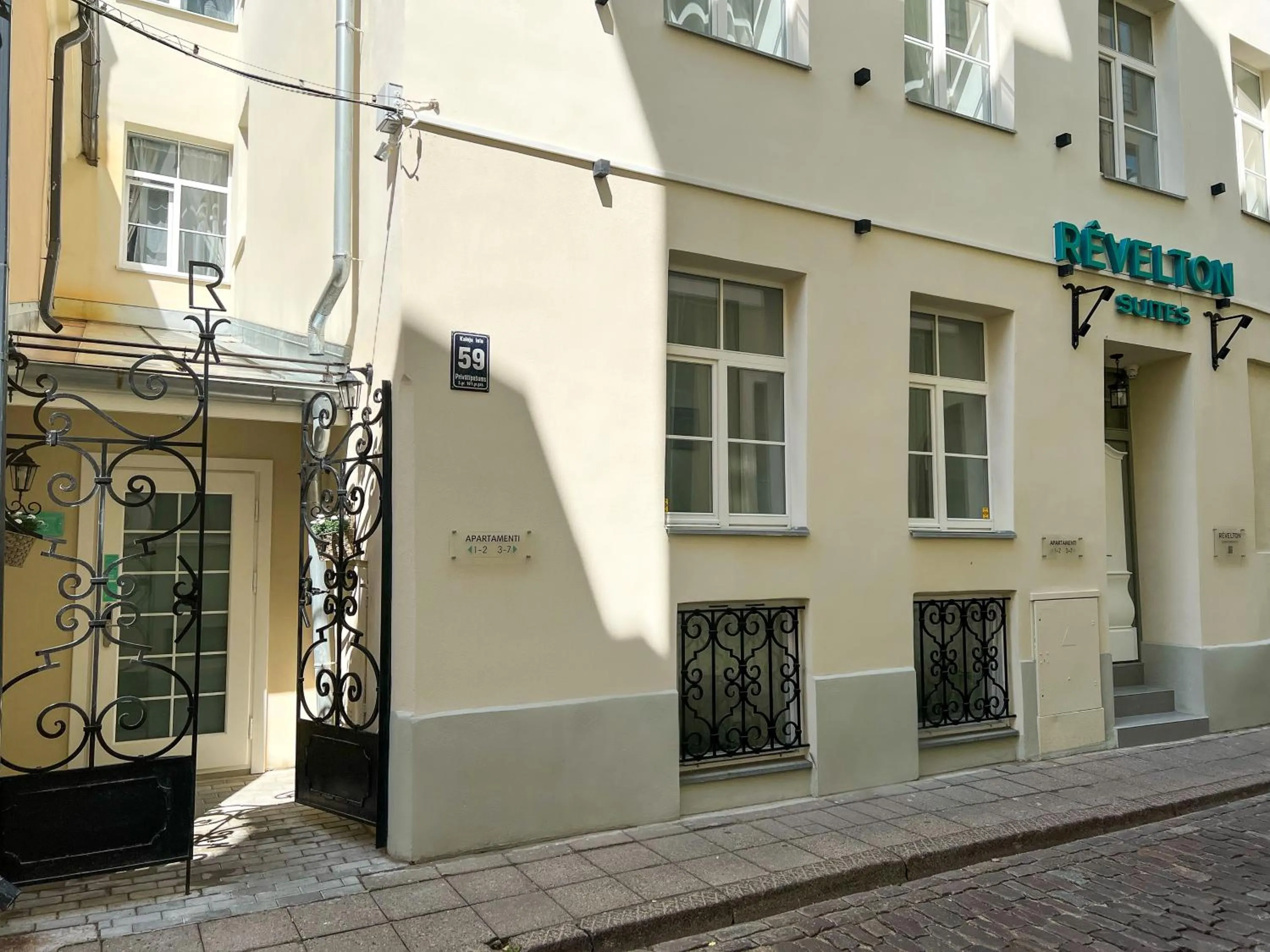 Property building in Revelton Suites Riga
