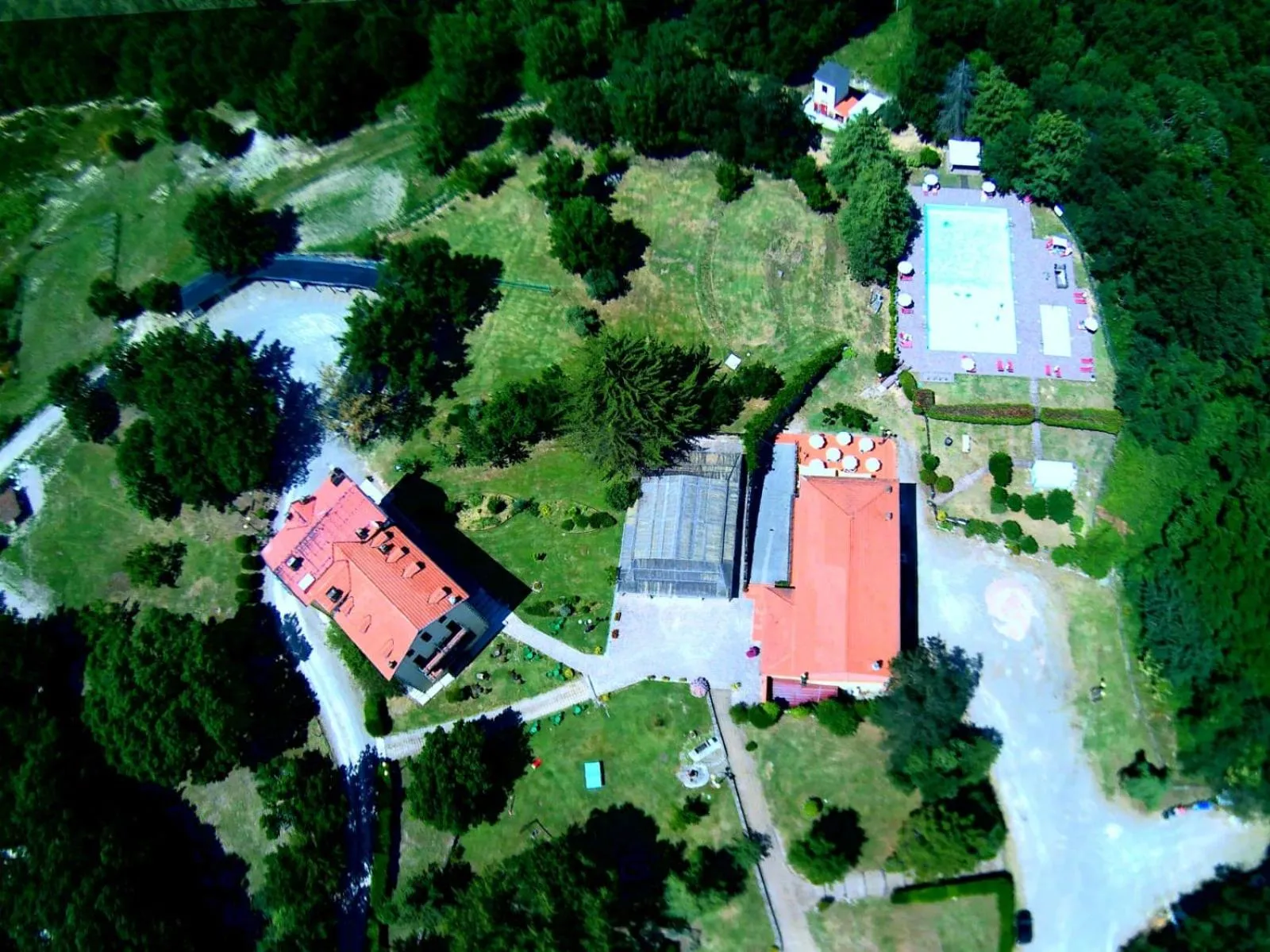 Swimming pool in Hotel Residence Sant'Uberto