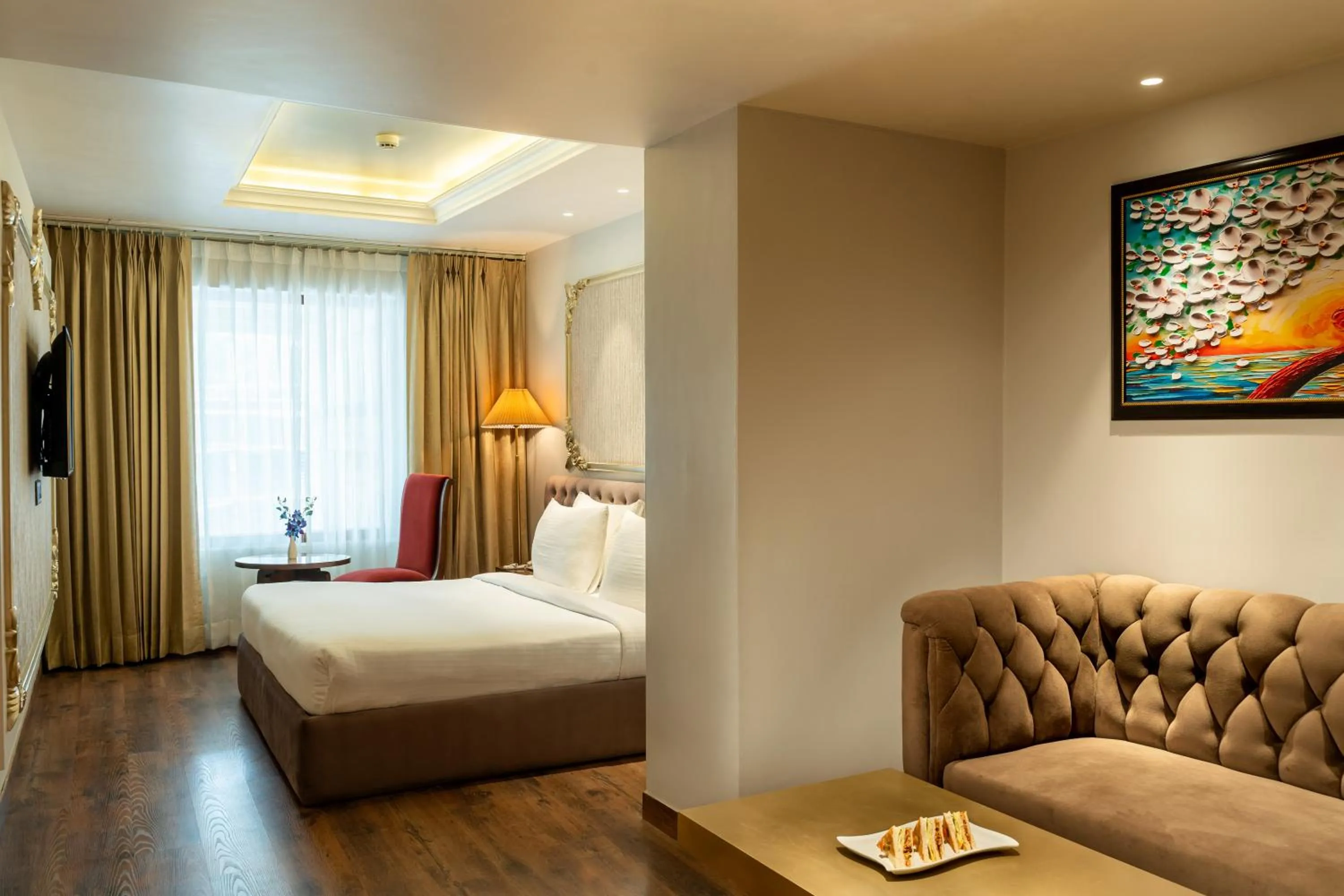 Bed in Country Inn Hall of Heritage, Amritsar