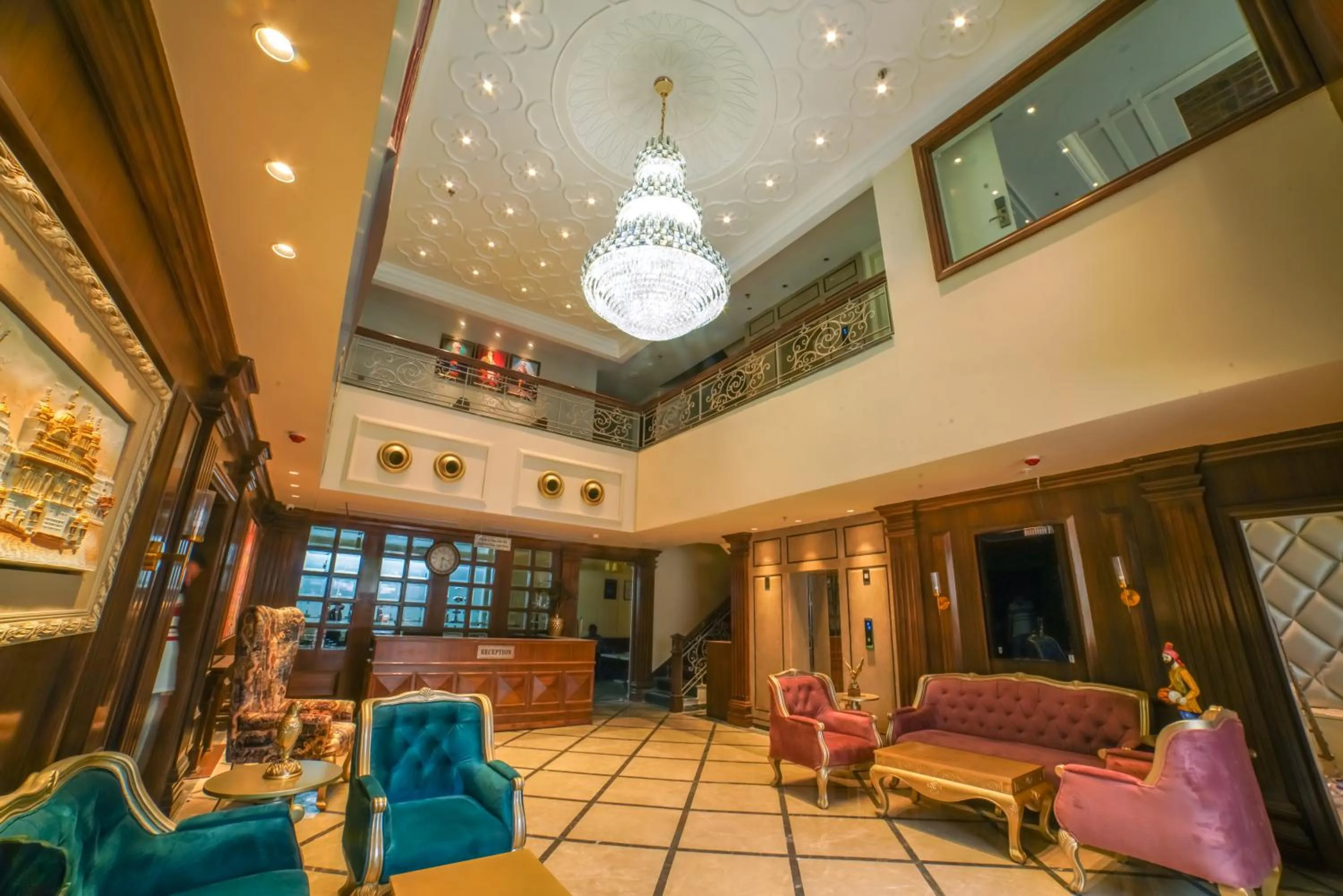 Lobby or reception in Country Inn Hall of Heritage, Amritsar