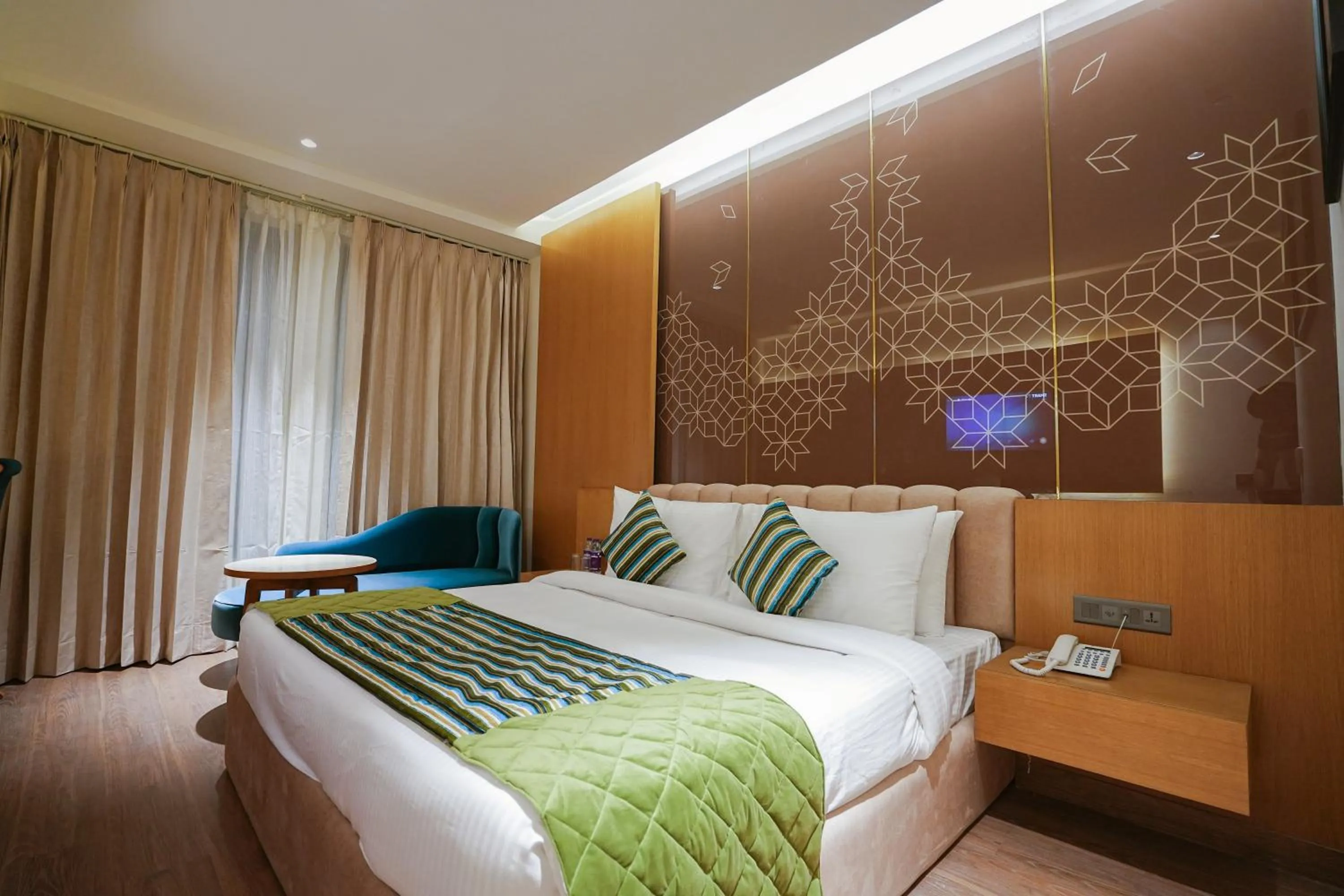 Bed in Country Inn Hall of Heritage, Amritsar