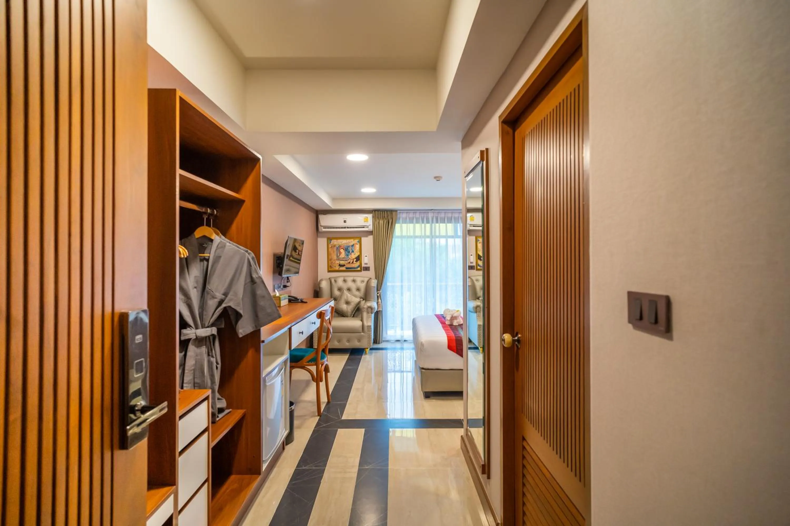 Bedroom in Siri Nakornpink Chiang Mai Hotel SHA Plus