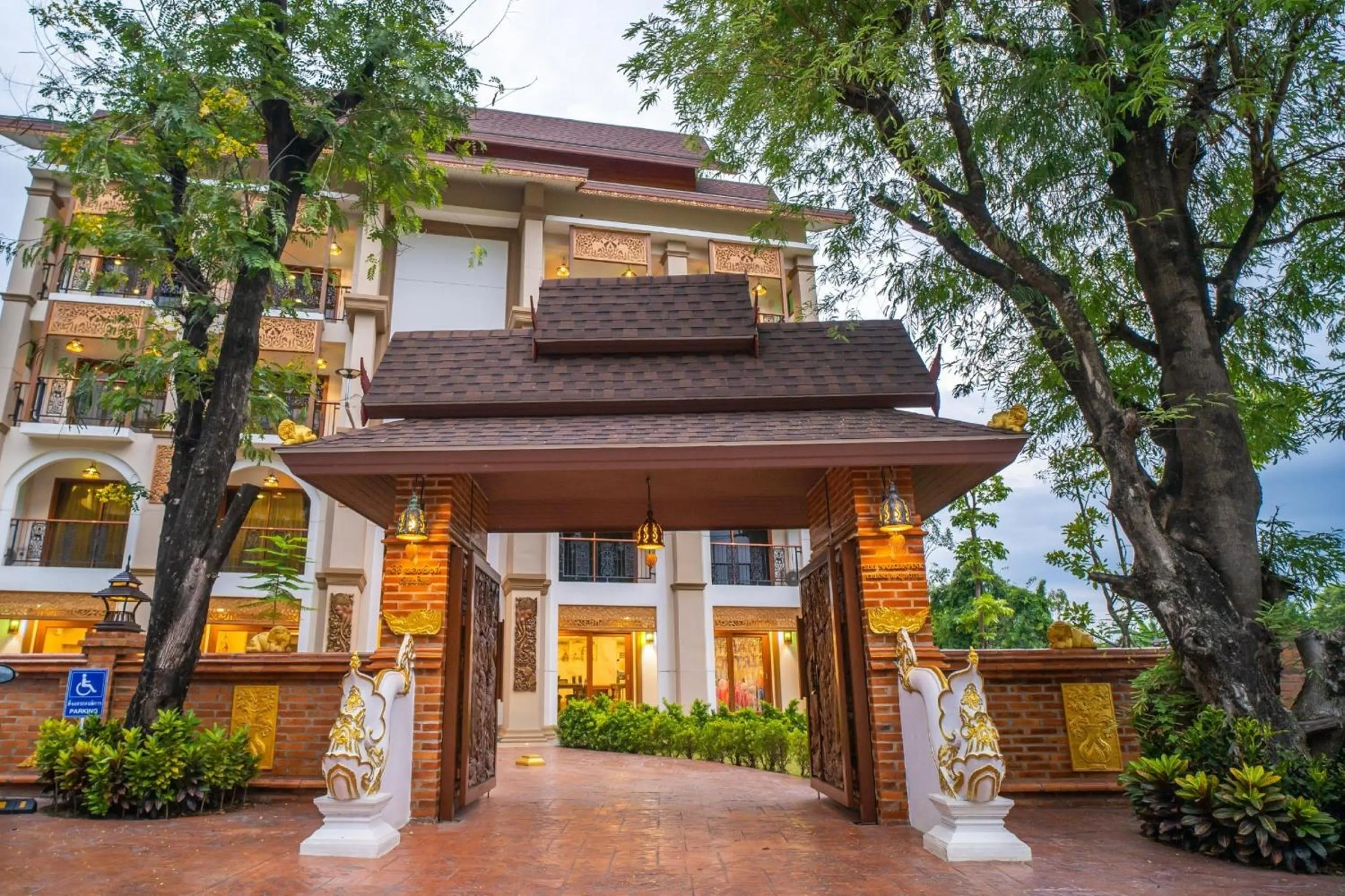 Property building in Siri Nakornpink Chiang Mai Hotel SHA Plus