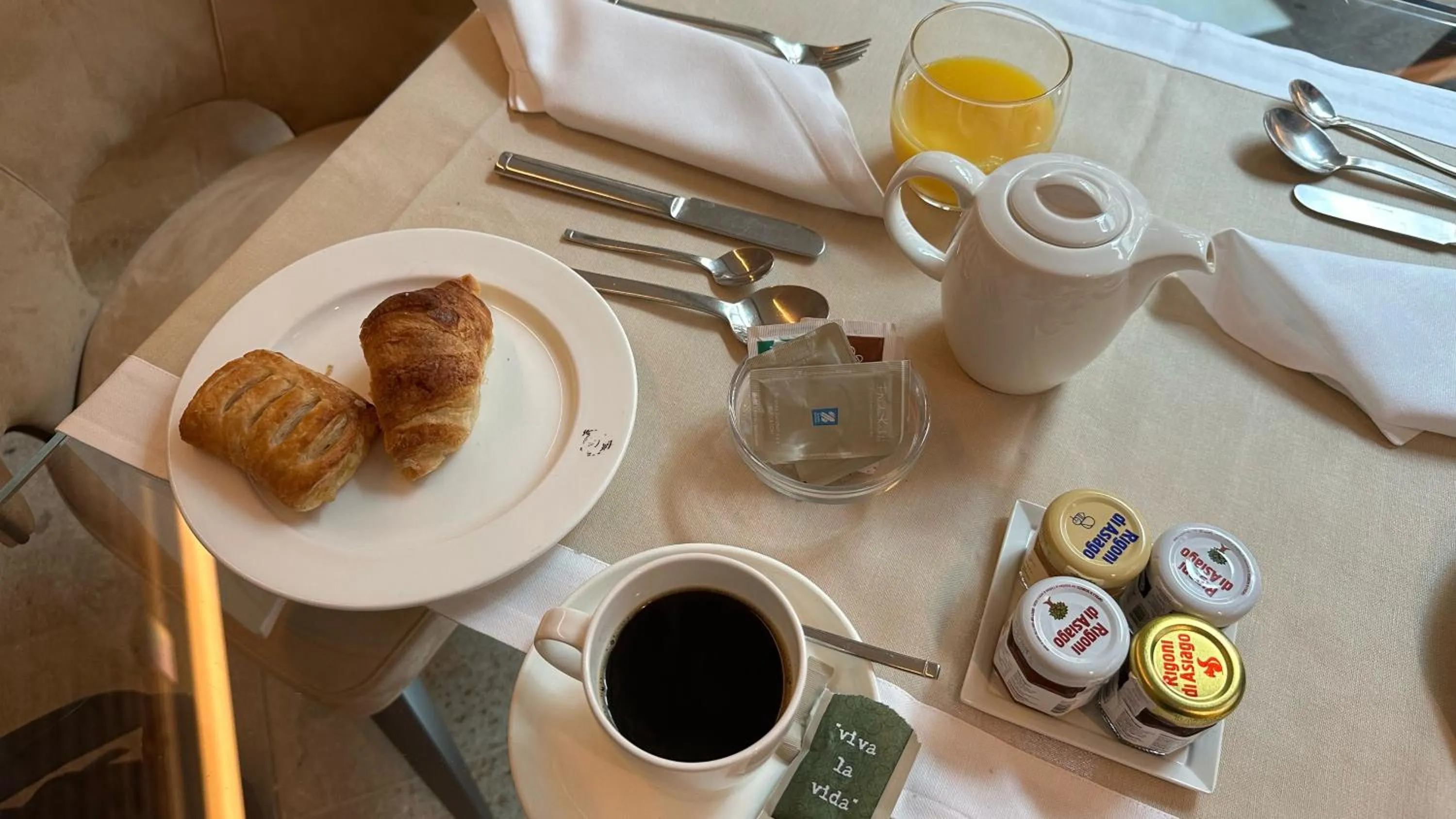 Breakfast in Ca' Nigra Lagoon Resort