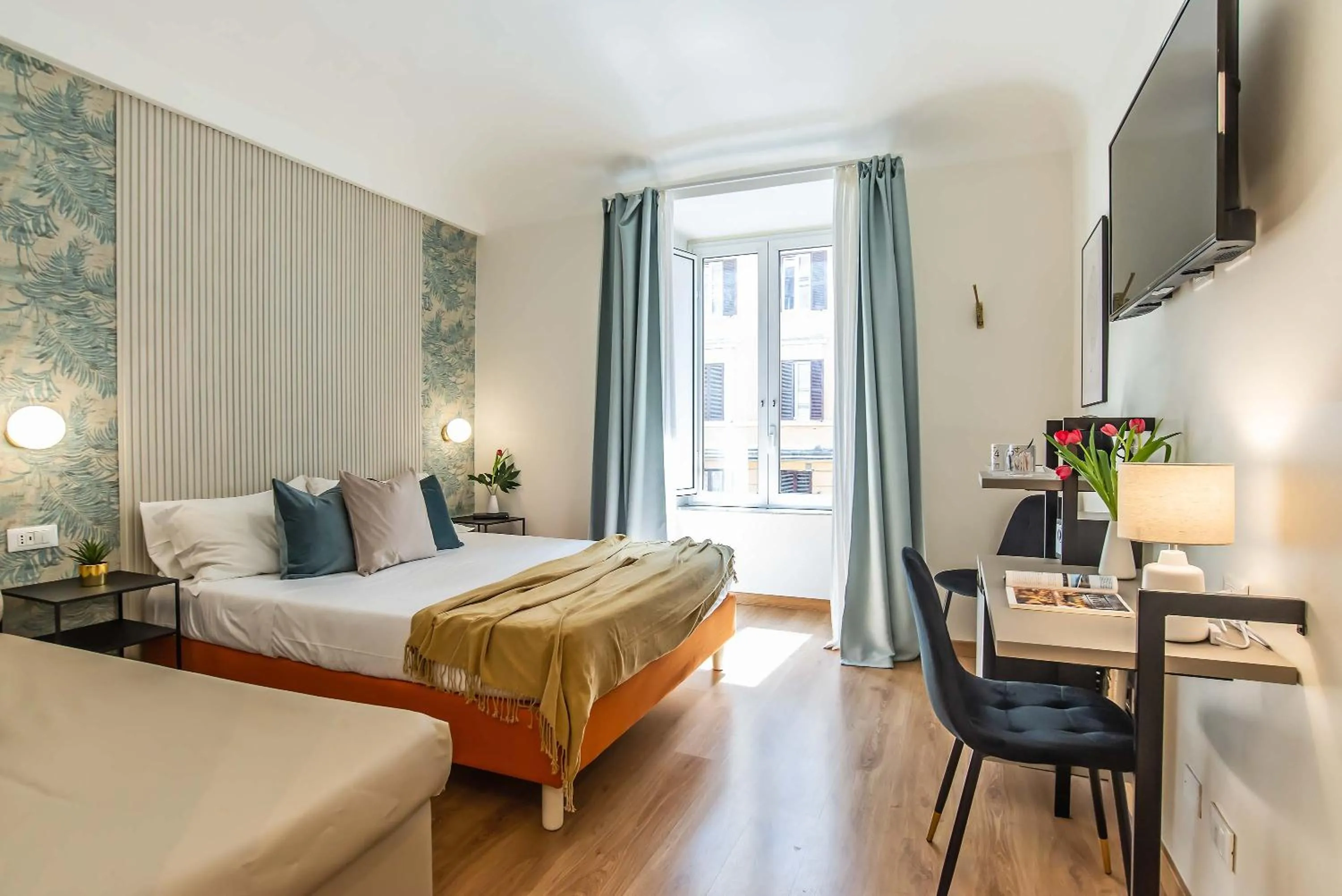 Bedroom, Bed in 94Rooms Vatican Guest House- Scipioni