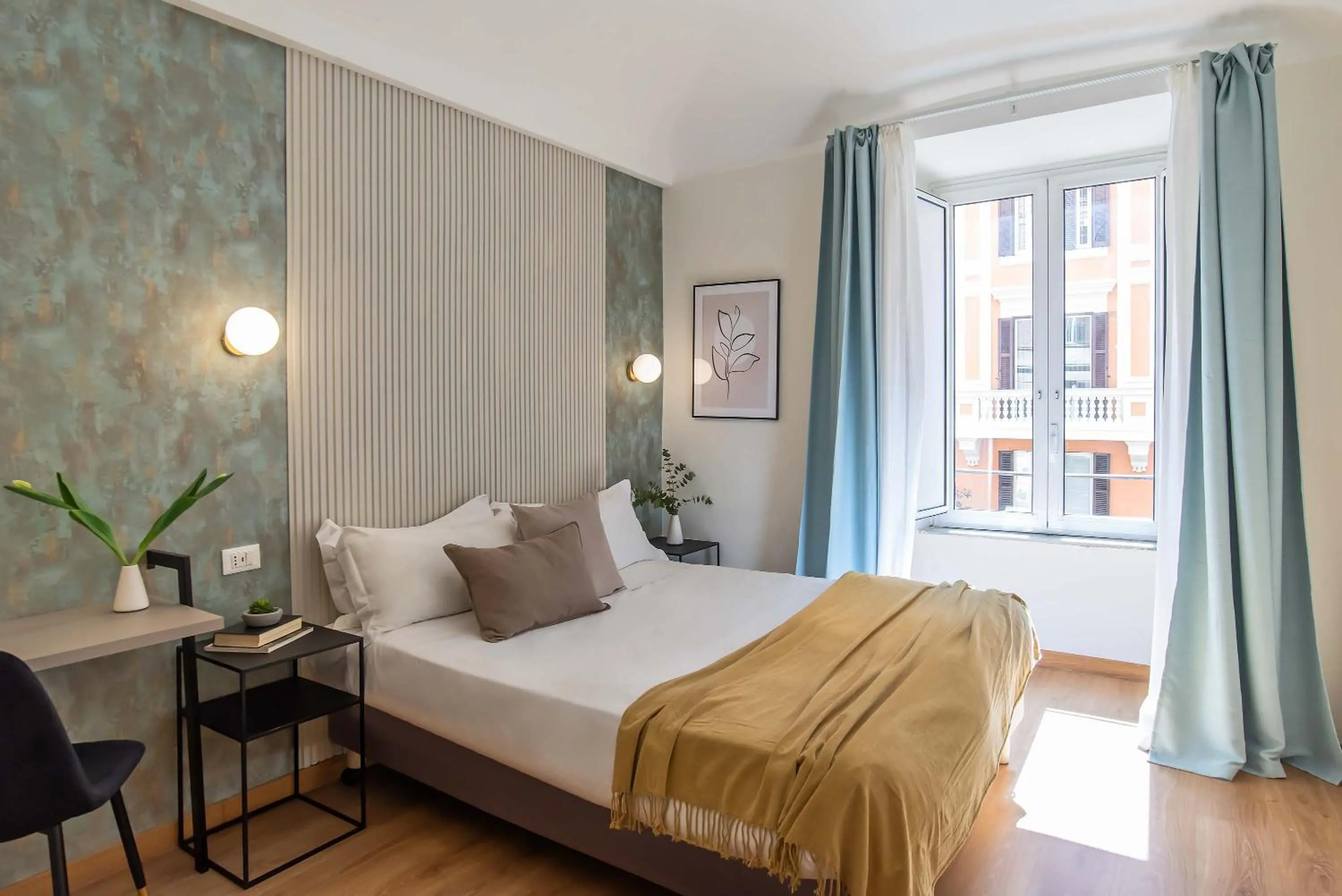 Photo of the whole room, Bed in 94Rooms Vatican Guest House- Scipioni