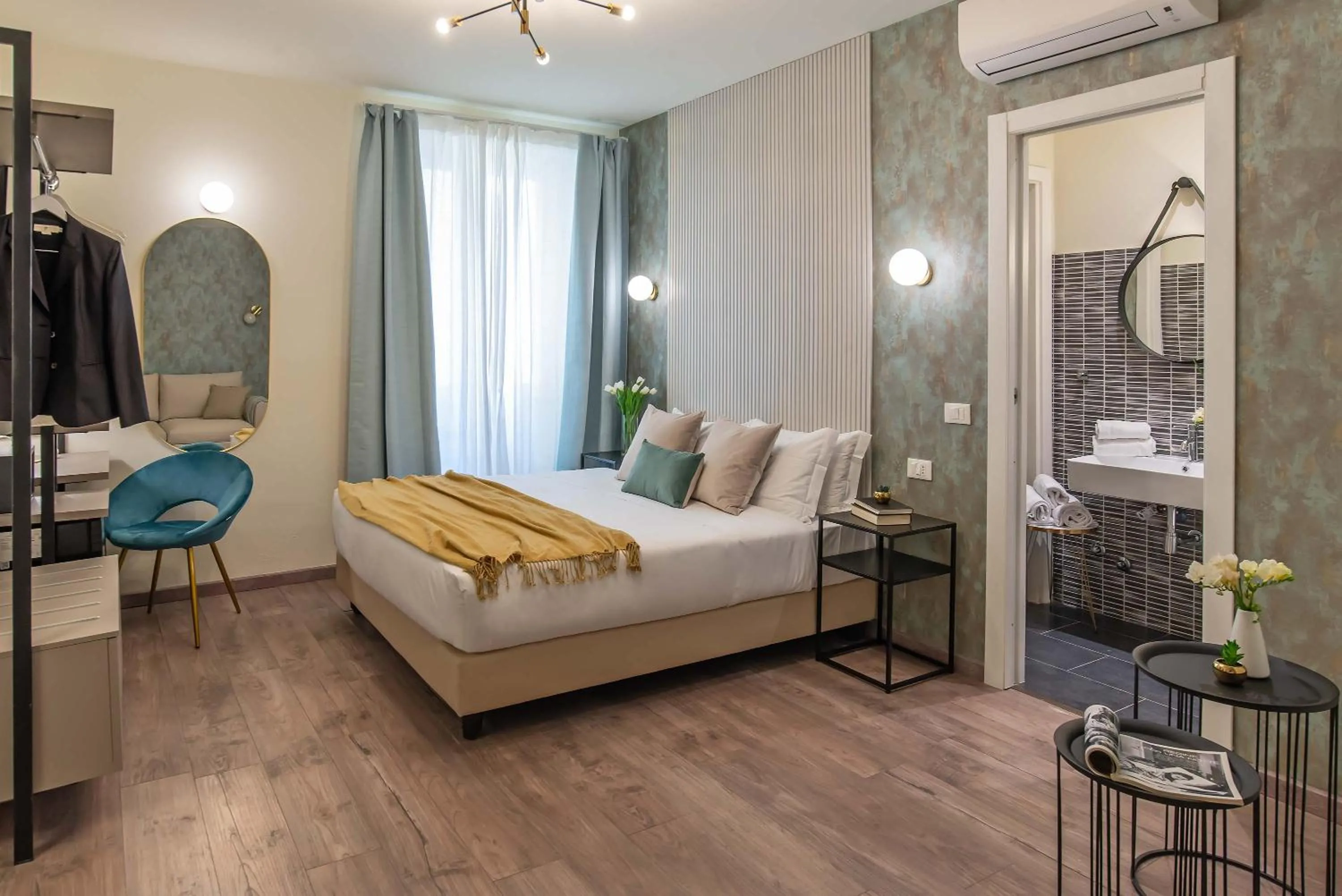 Bed in 94Rooms Vatican Guest House- Scipioni