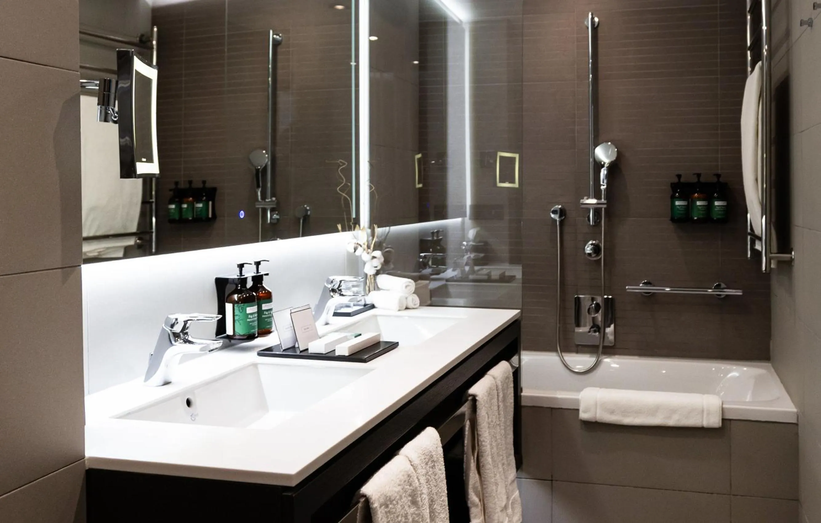 Bathroom in Crowne Plaza Belgrade by IHG