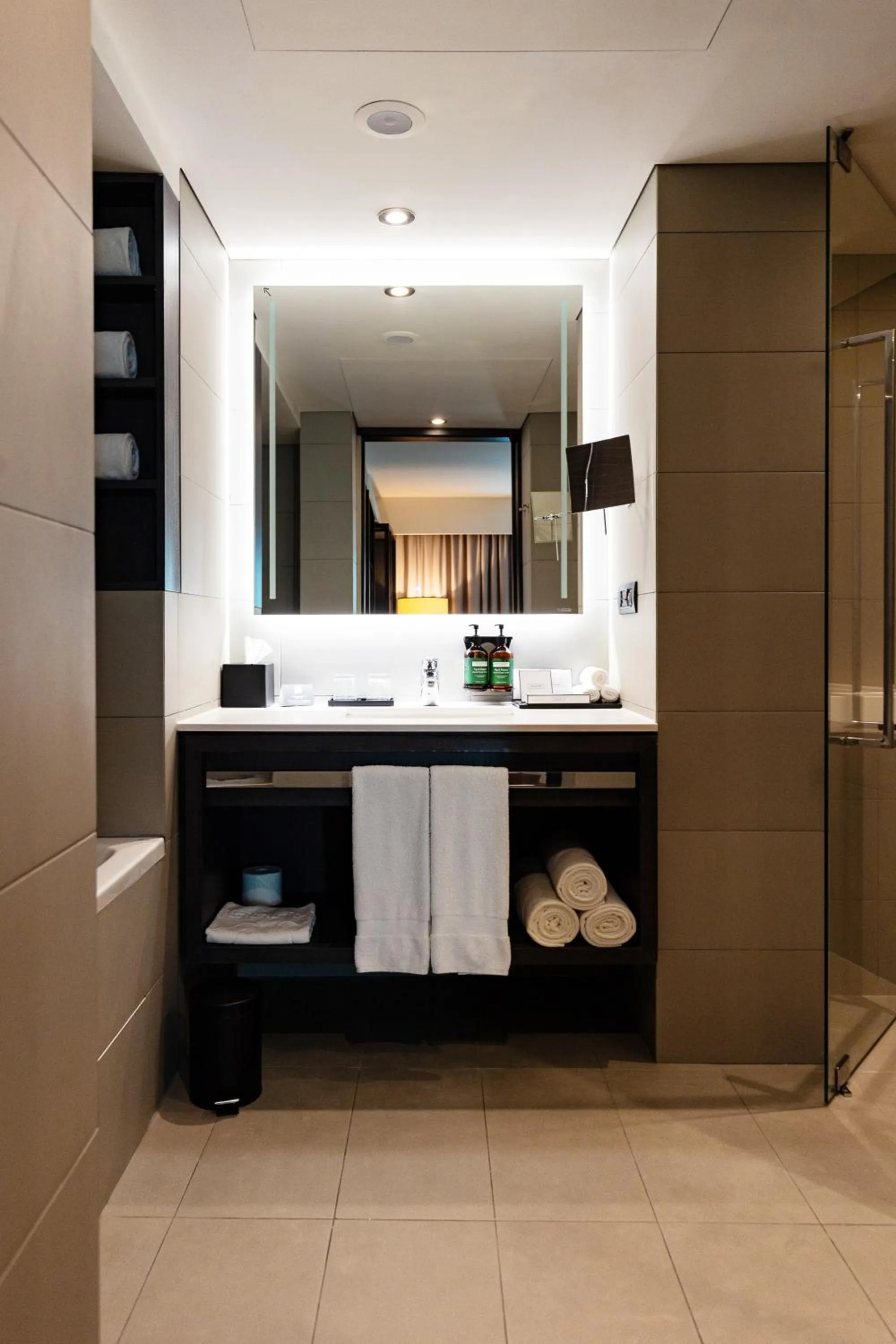 Bathroom in Crowne Plaza Belgrade by IHG