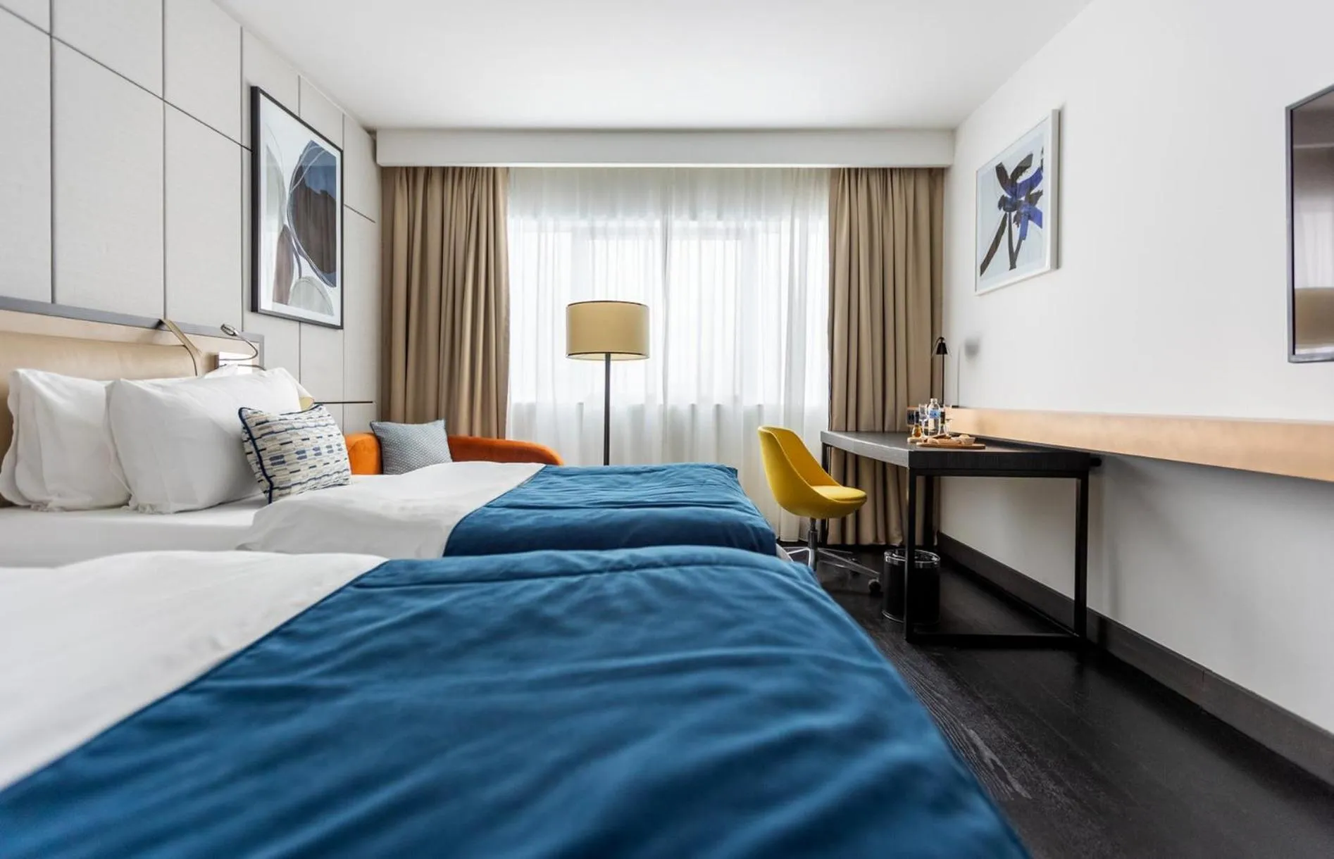 Photo of the whole room, Bed in Crowne Plaza Belgrade by IHG