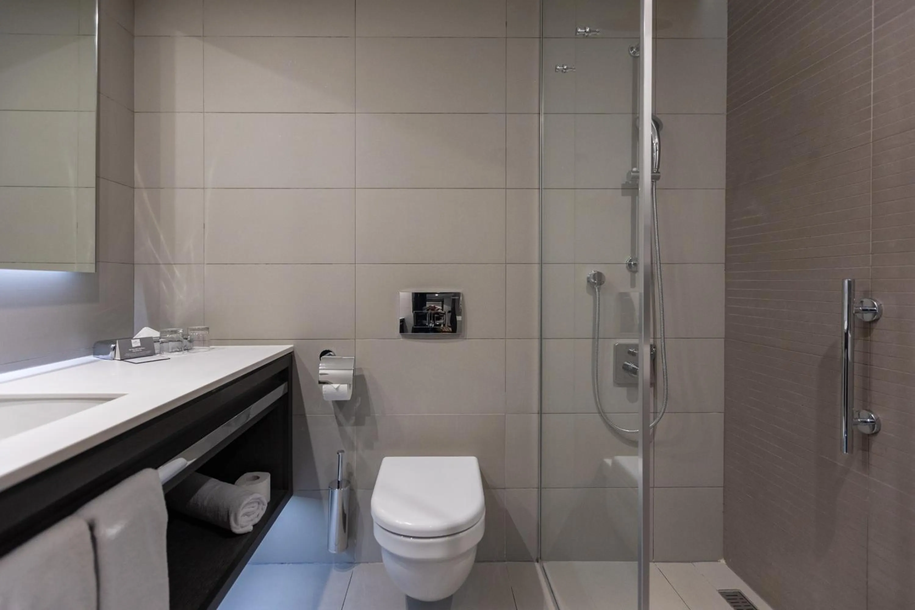 Bathroom in Crowne Plaza Belgrade by IHG