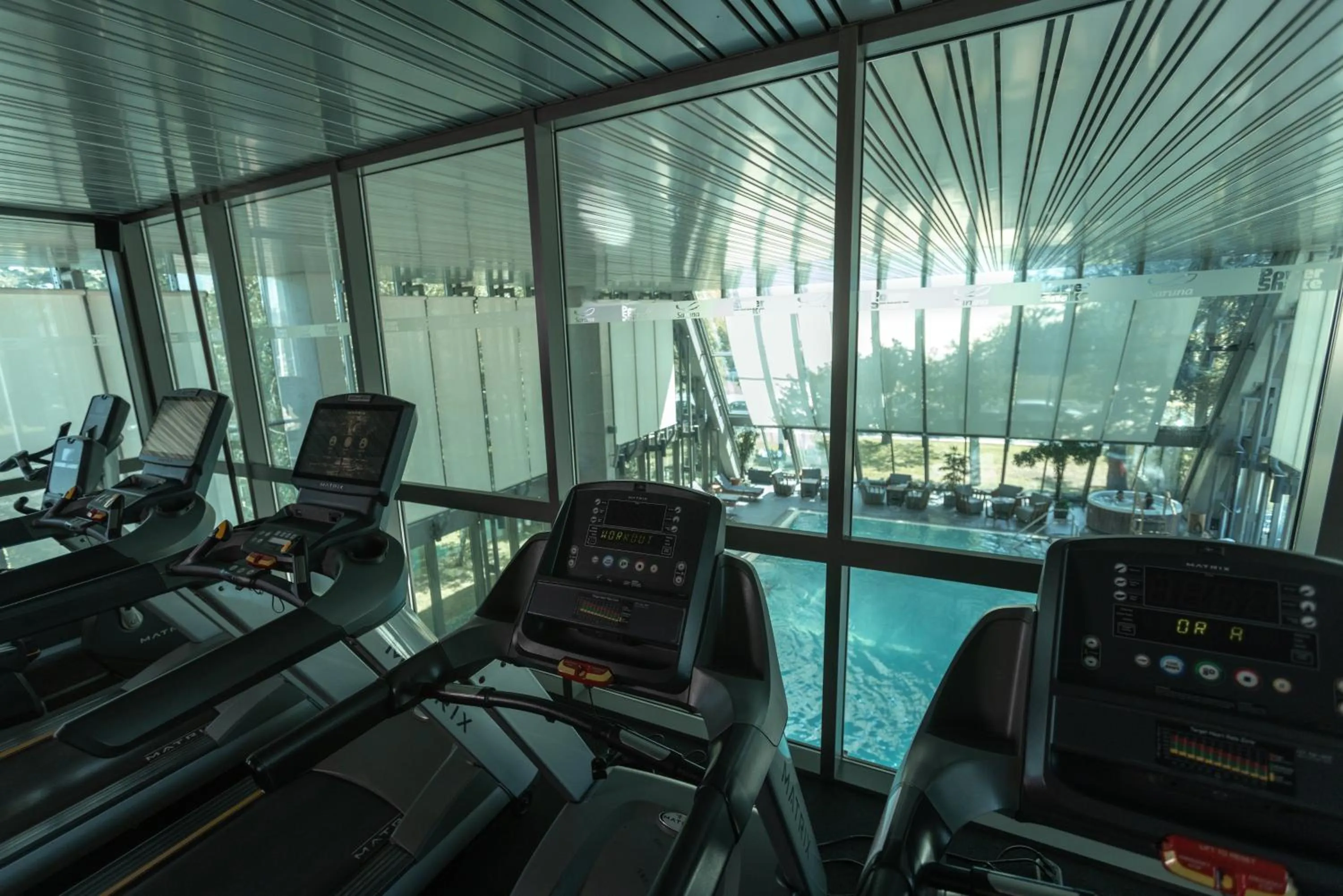 Fitness centre/facilities in Crowne Plaza Belgrade by IHG