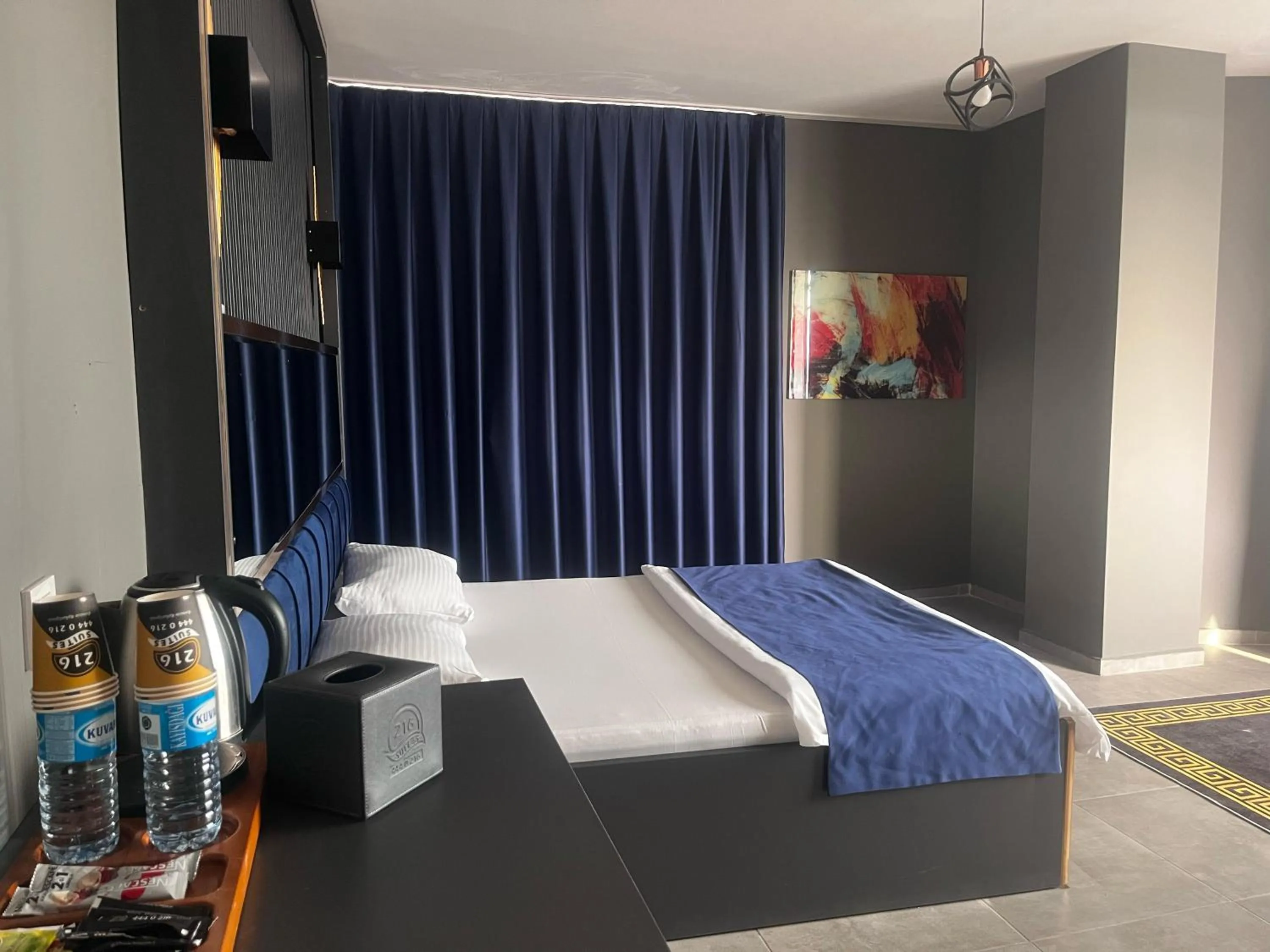 Bed in 216 Hill Suites