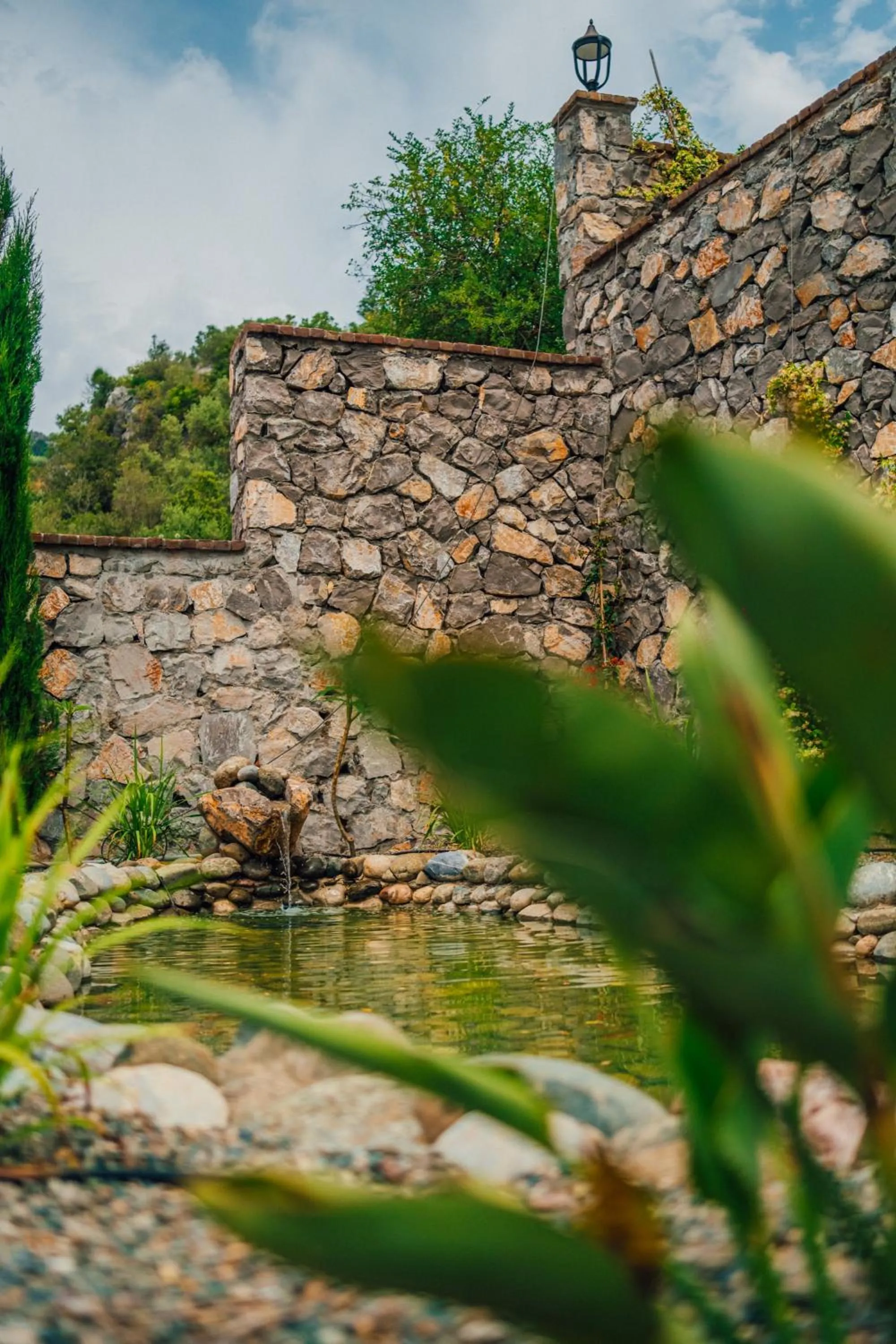 Garden view in The Remote Hotel