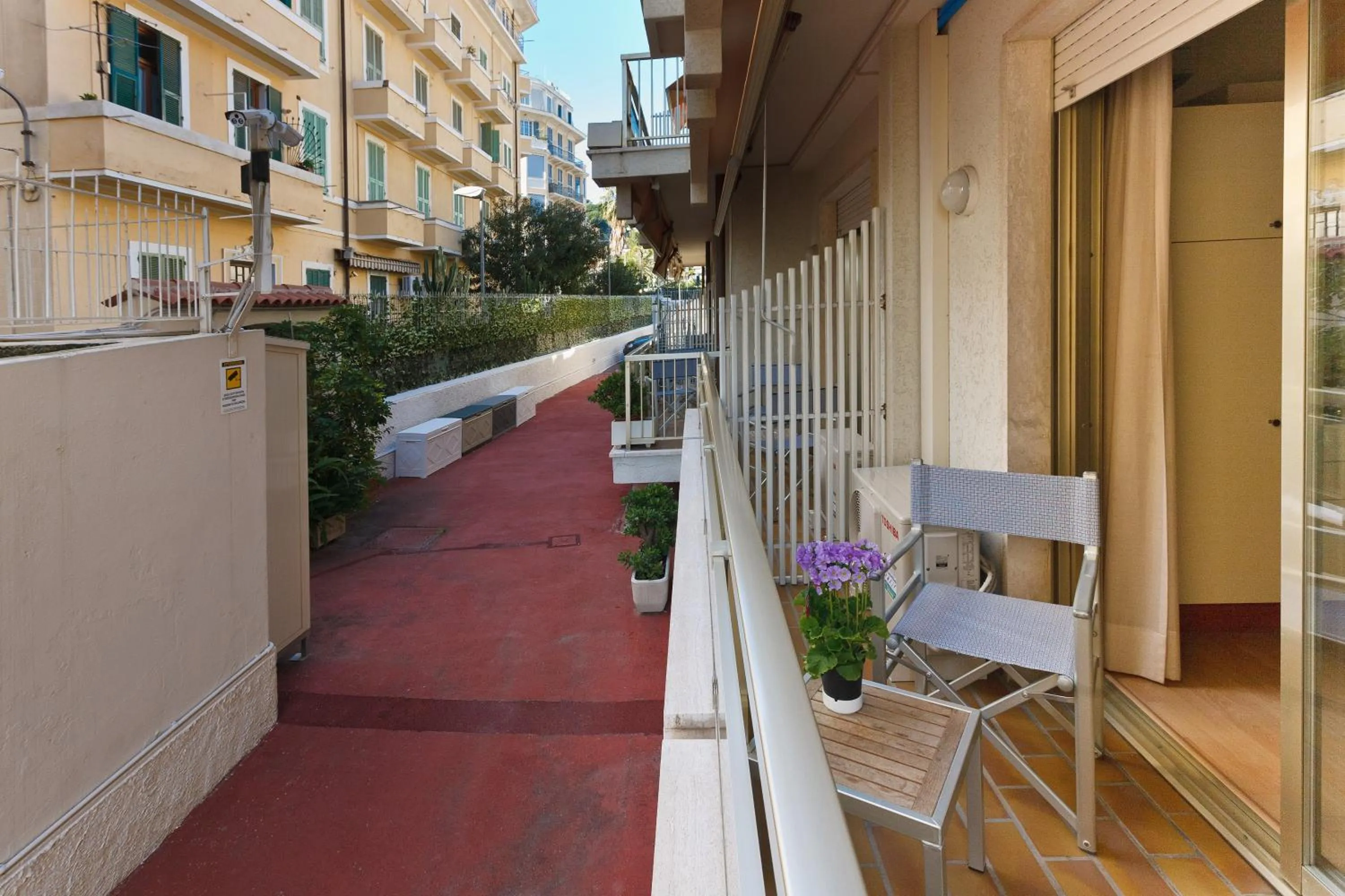 Inner courtyard view in Residence Dei Due Porti