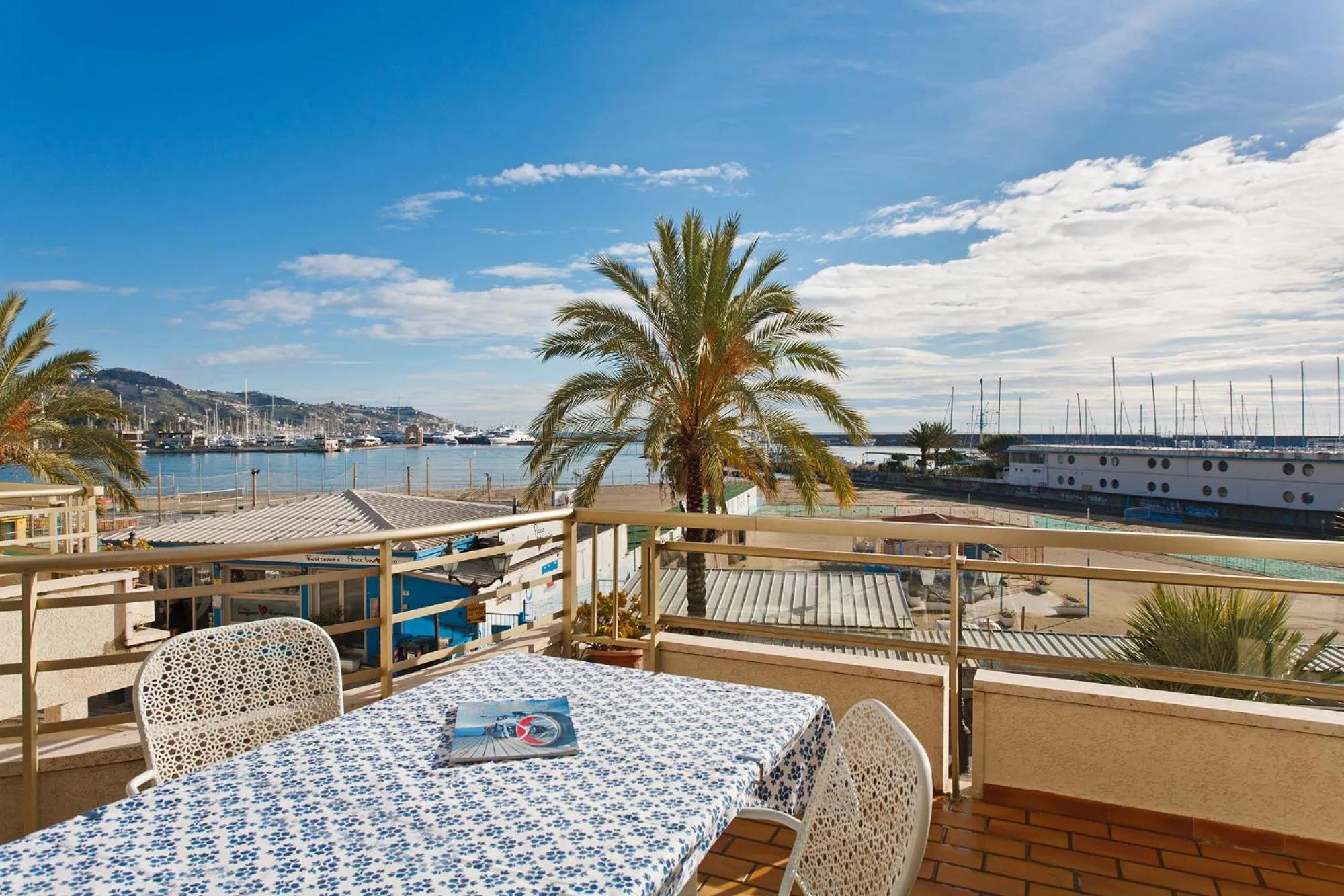 Sea view in Residence Dei Due Porti