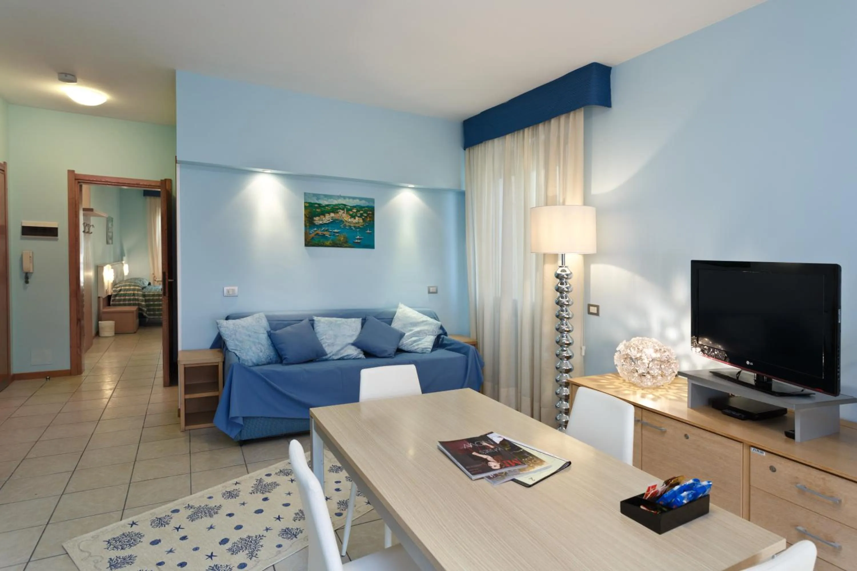 Living room in Residence Dei Due Porti