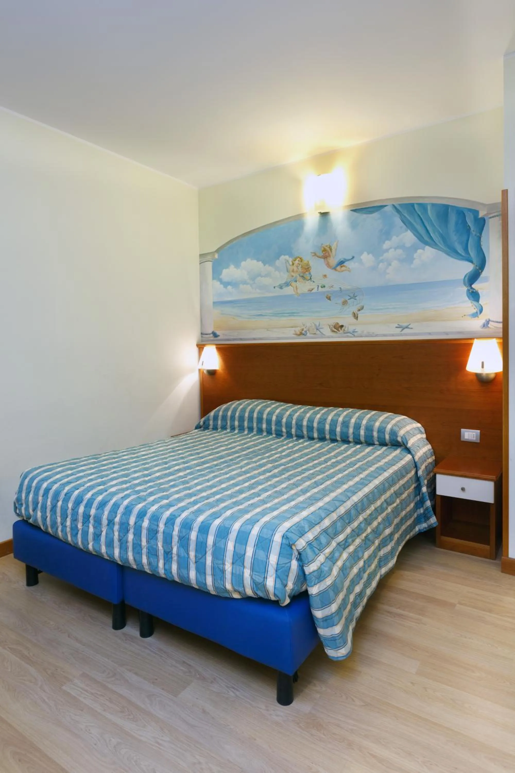 Decorative detail, Bed in Residence Dei Due Porti