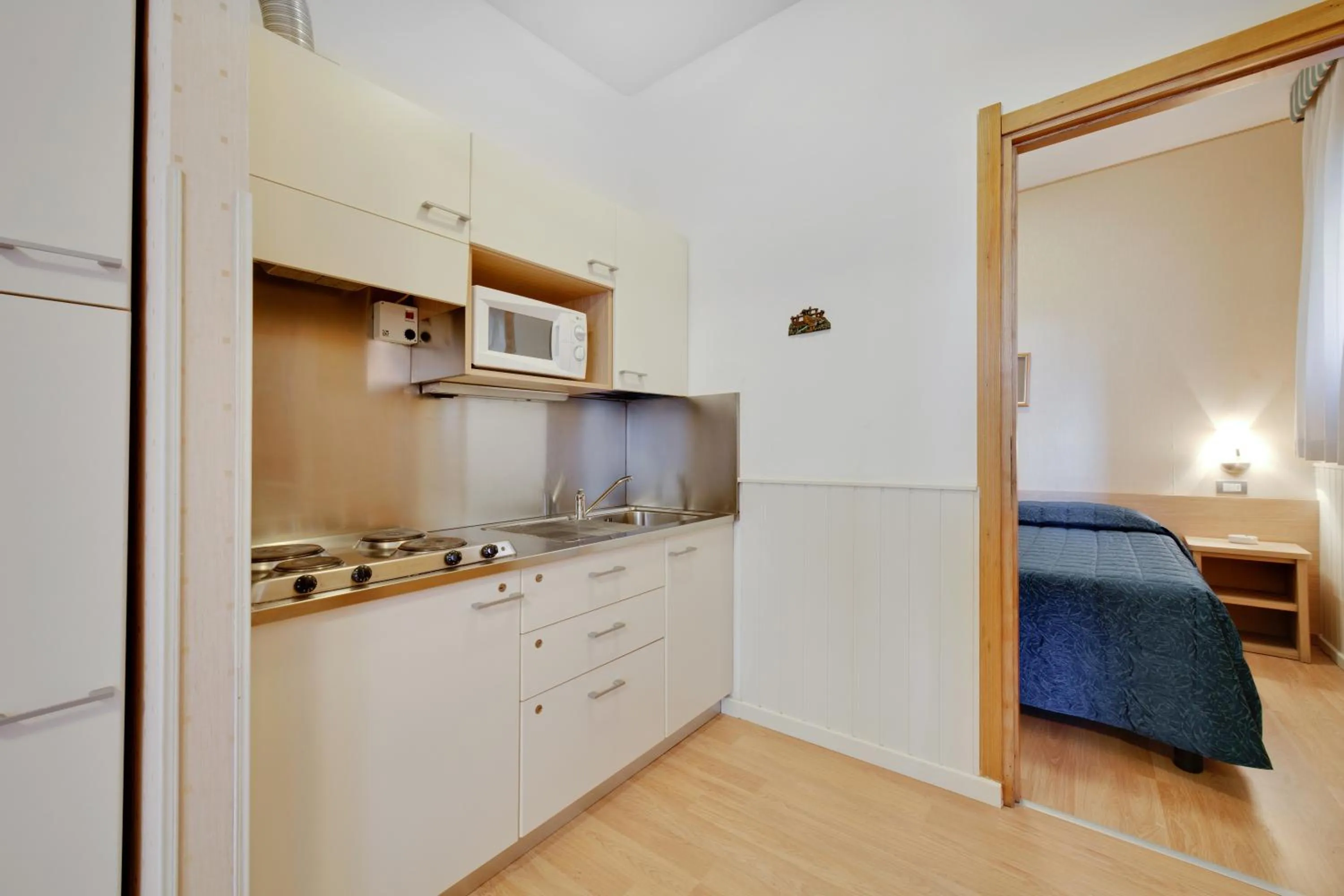 Kitchen or kitchenette, Bed in Residence Dei Due Porti