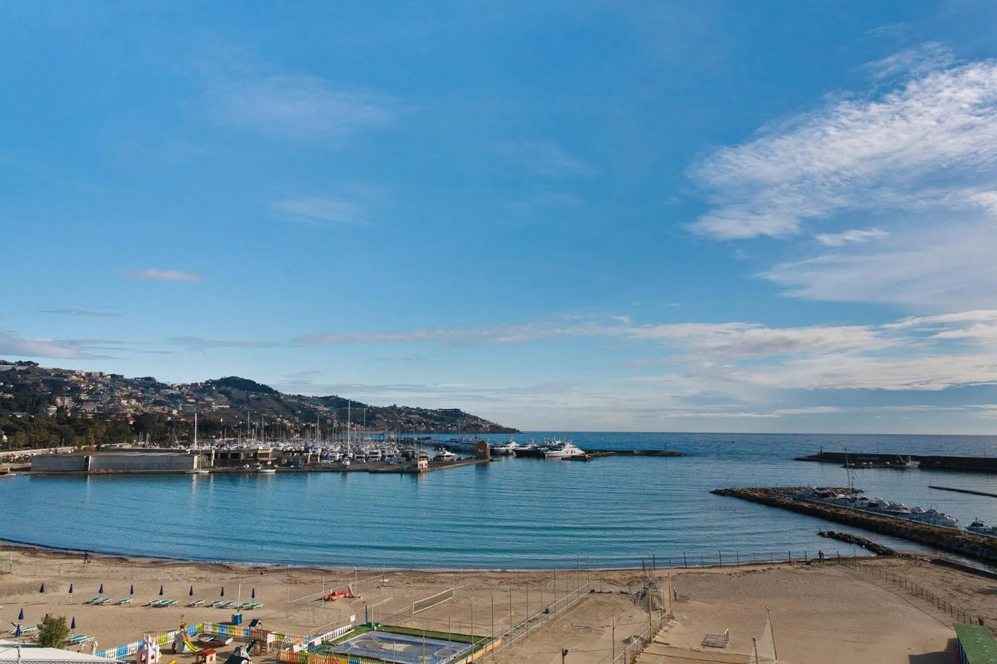 Sea view in Residence Dei Due Porti