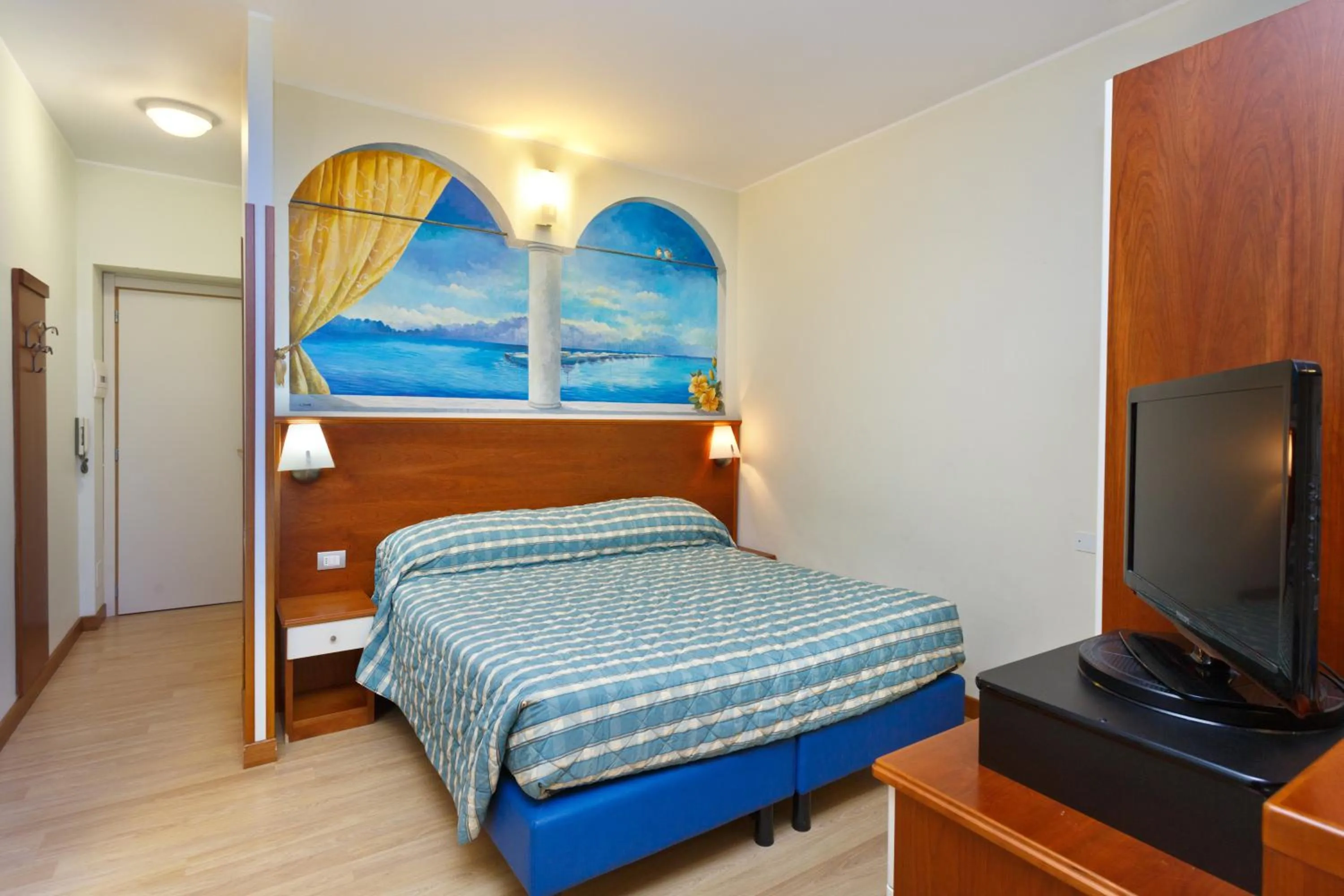 Decorative detail, Bed in Residence Dei Due Porti