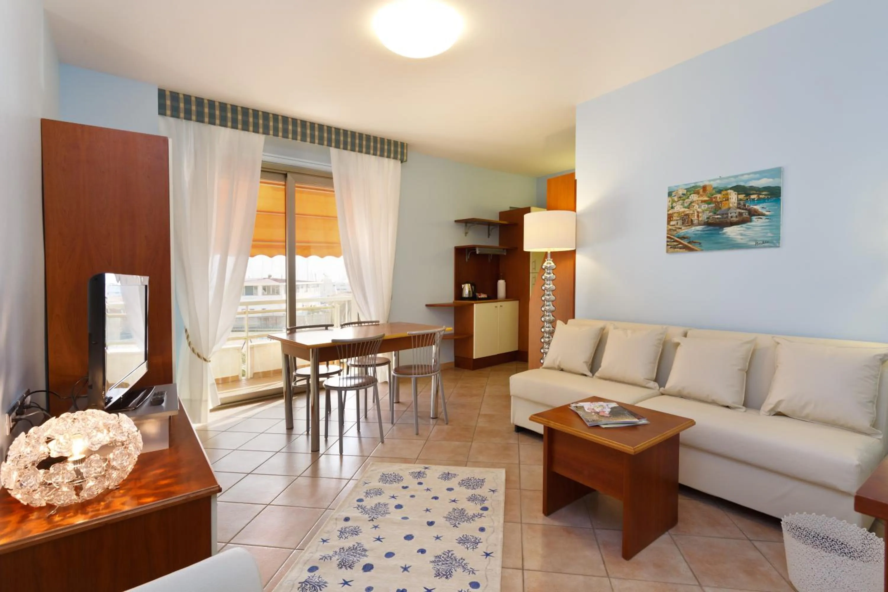 Living room in Residence Dei Due Porti