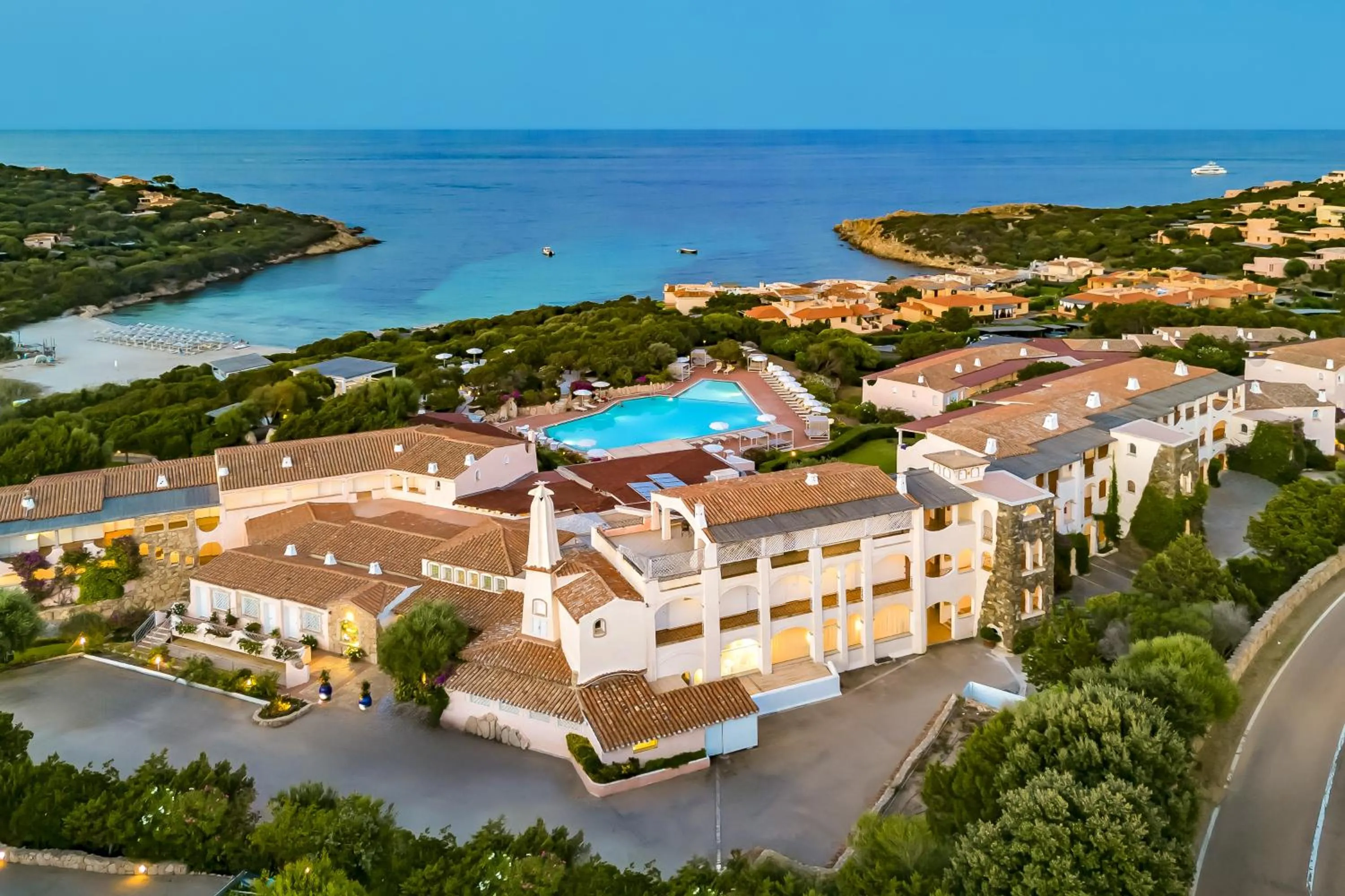 Property building in Grand Hotel In Porto Cervo