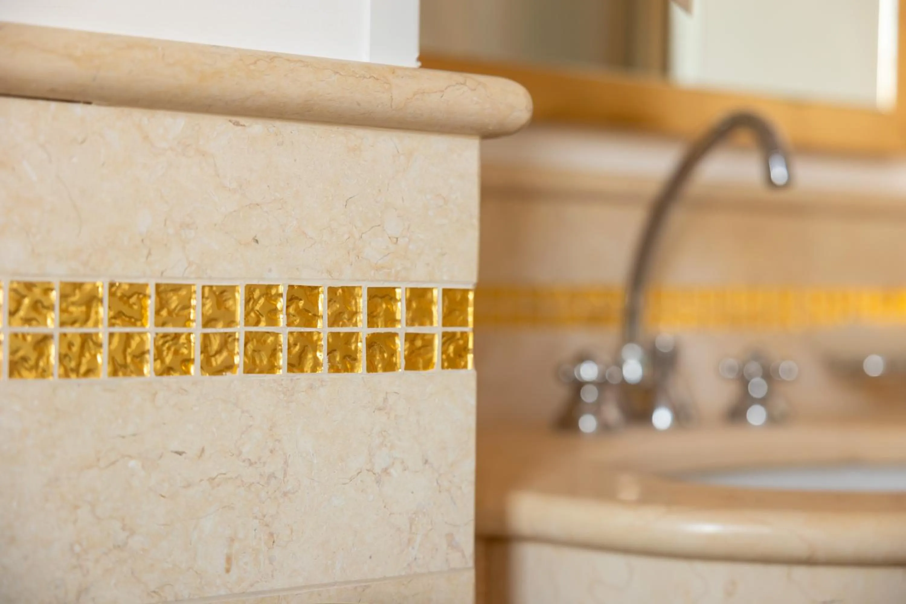 Bathroom in Hotel A La Commedia