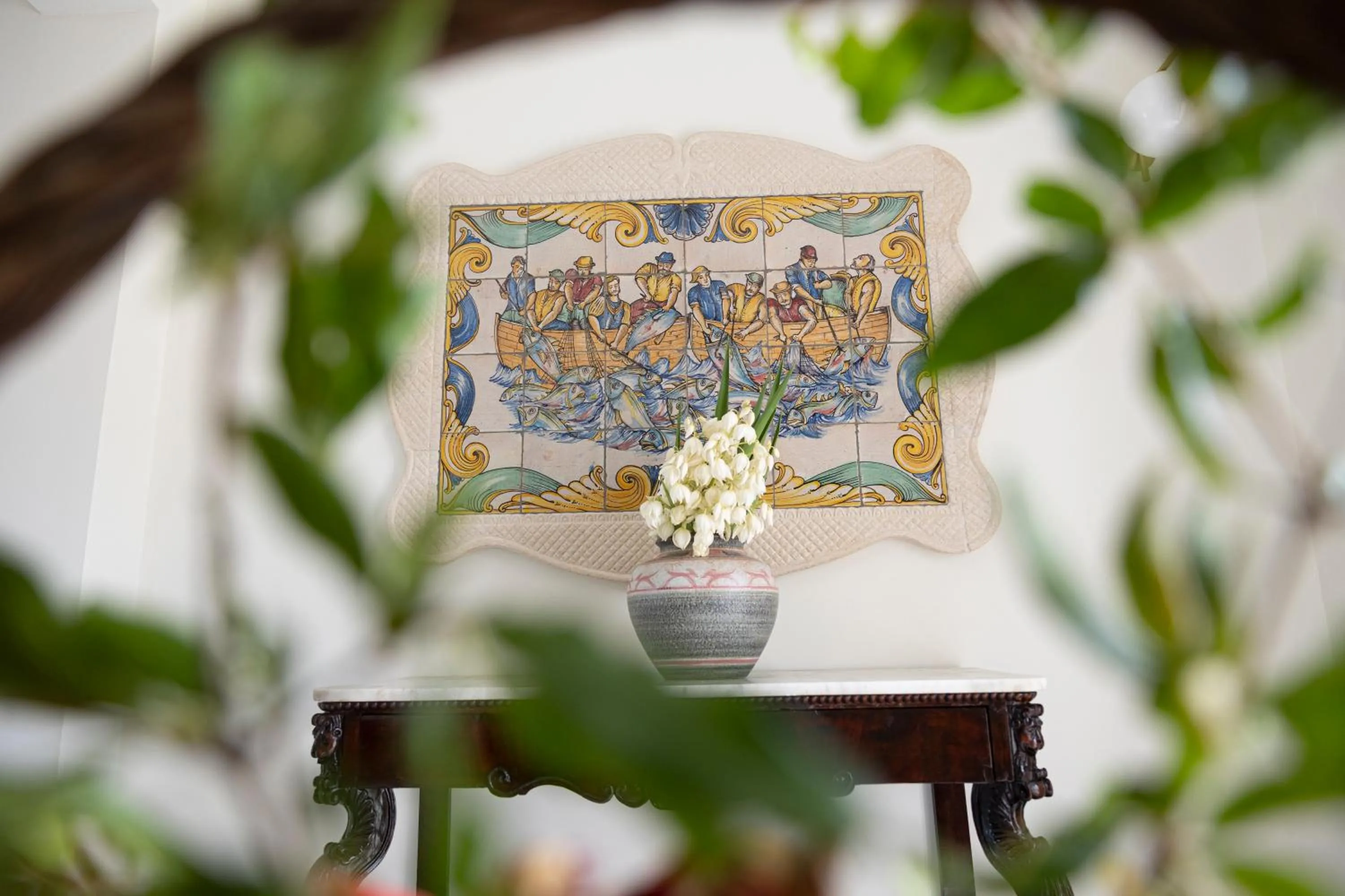 Communal lounge/ TV room in La Corte del Sole