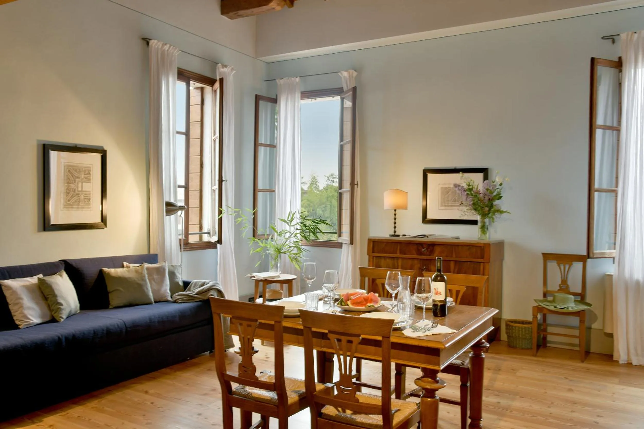Dining area in Frassanelle