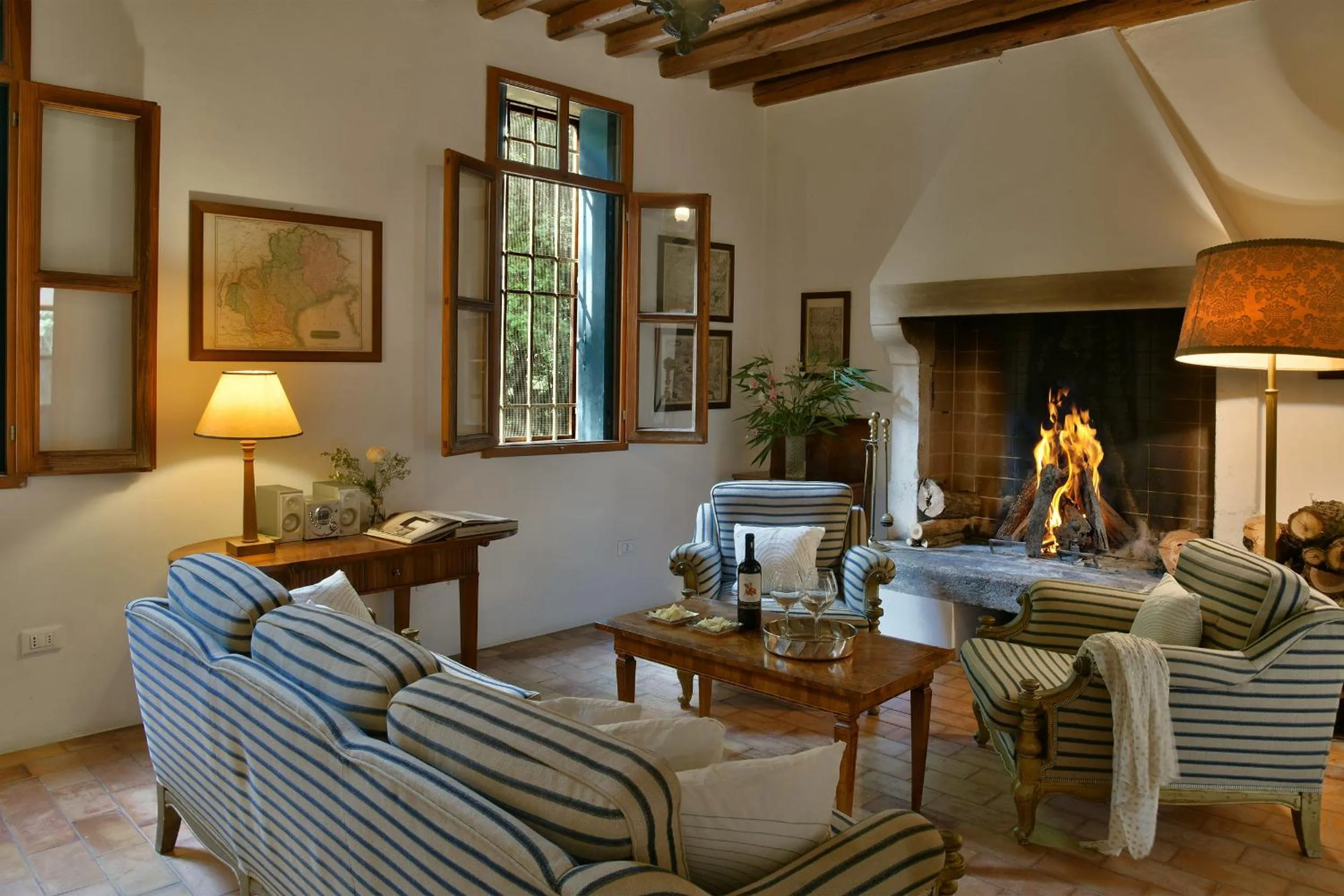 Seating area in Frassanelle