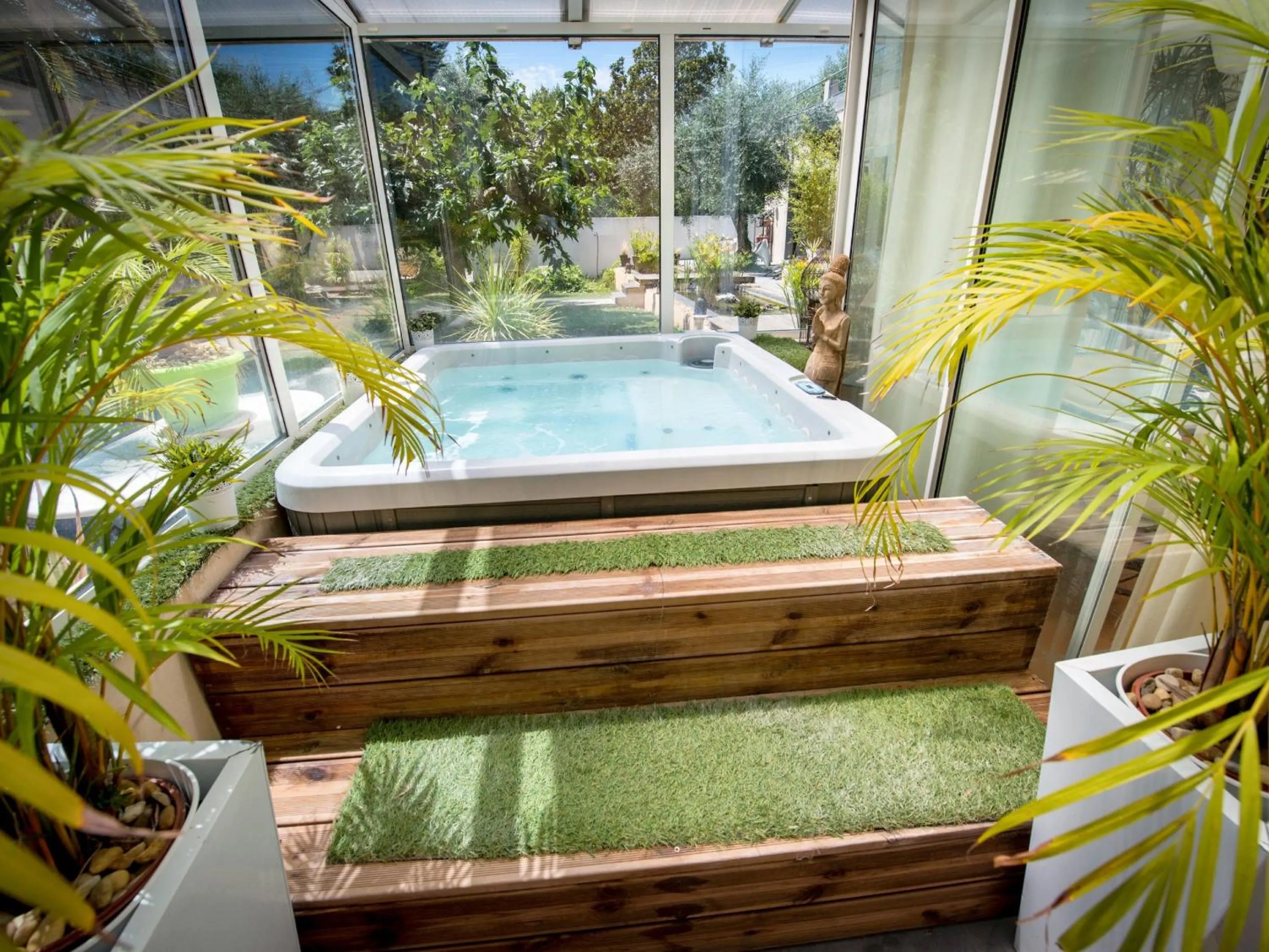 Fitness centre/facilities in Chambre d'Hôtes Villa Ambrosia et Spa