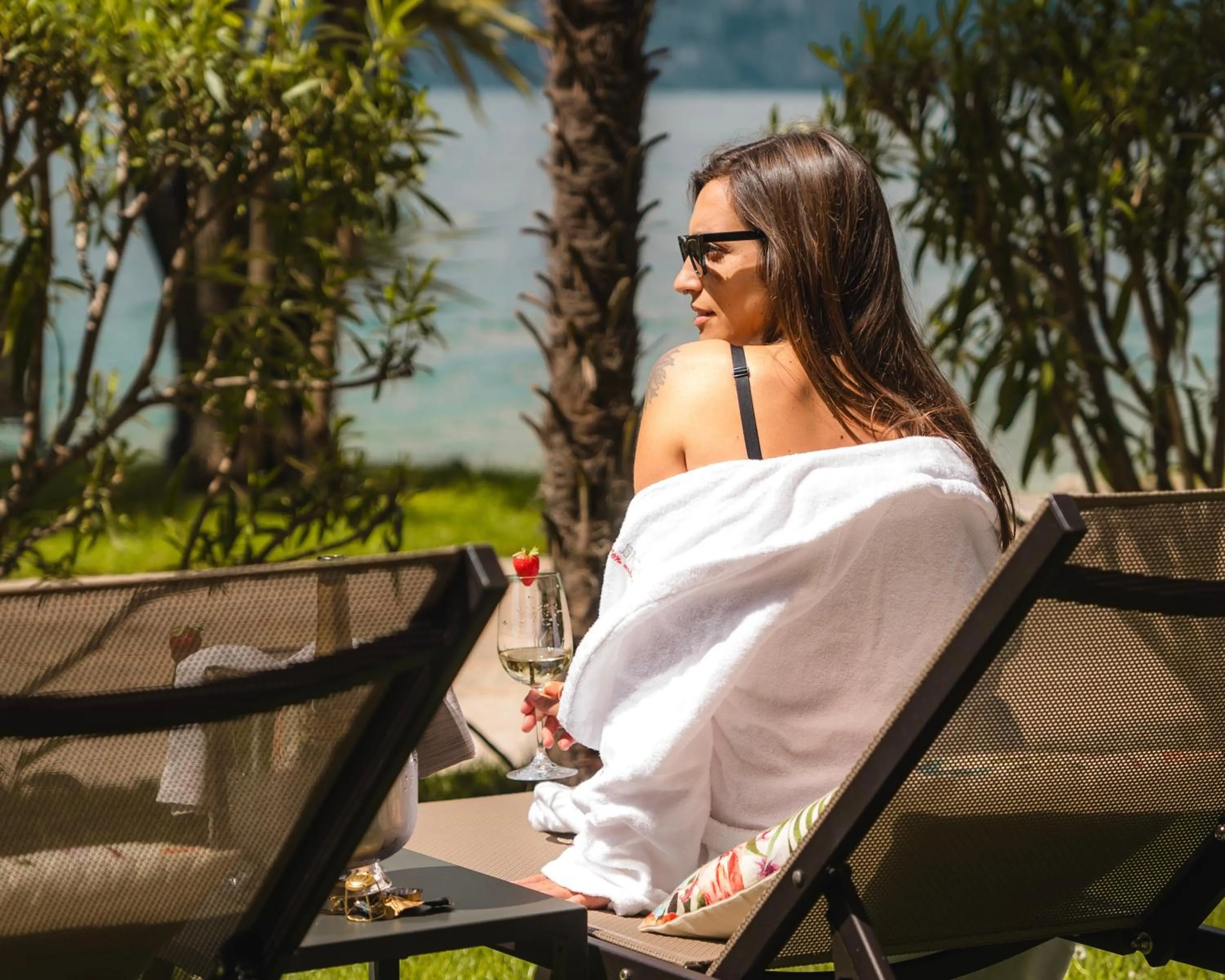 Garden in Hotel Du Lac - Relax Attitude Hotel