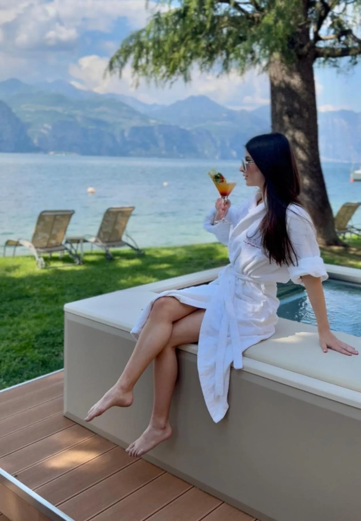 Swimming pool in Hotel Du Lac - Relax Attitude Hotel