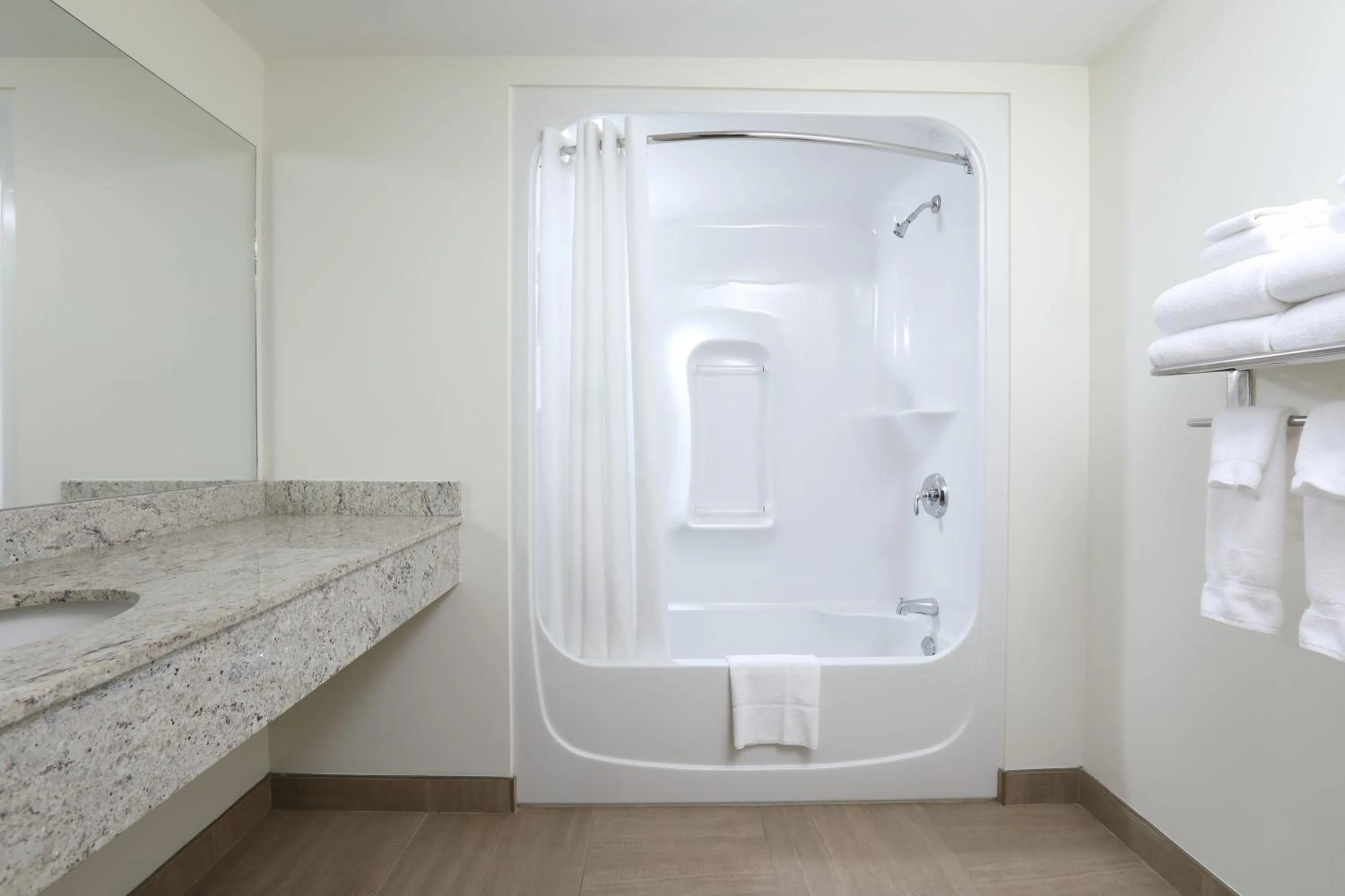 Shower in Canad Inns Health Sciences Centre