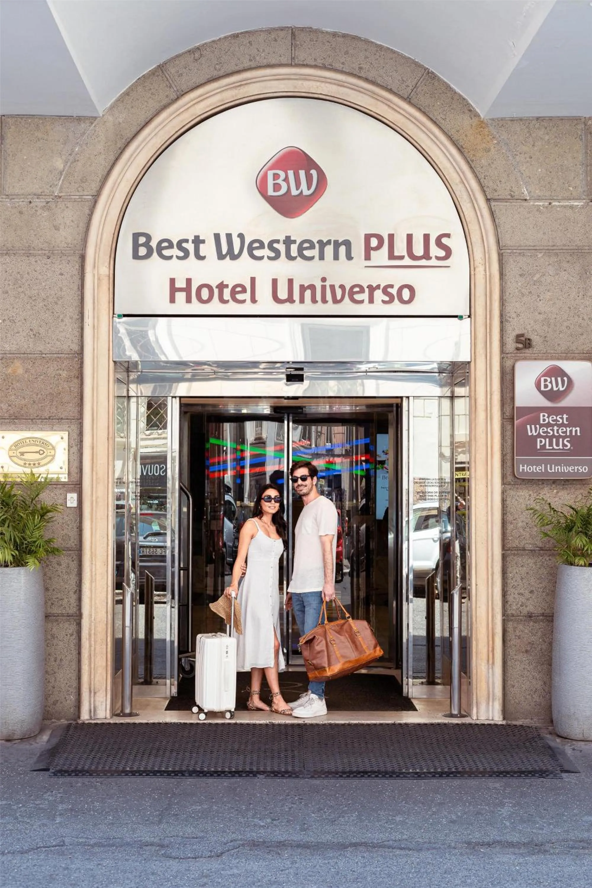 Property building in Best Western Plus Hotel Universo
