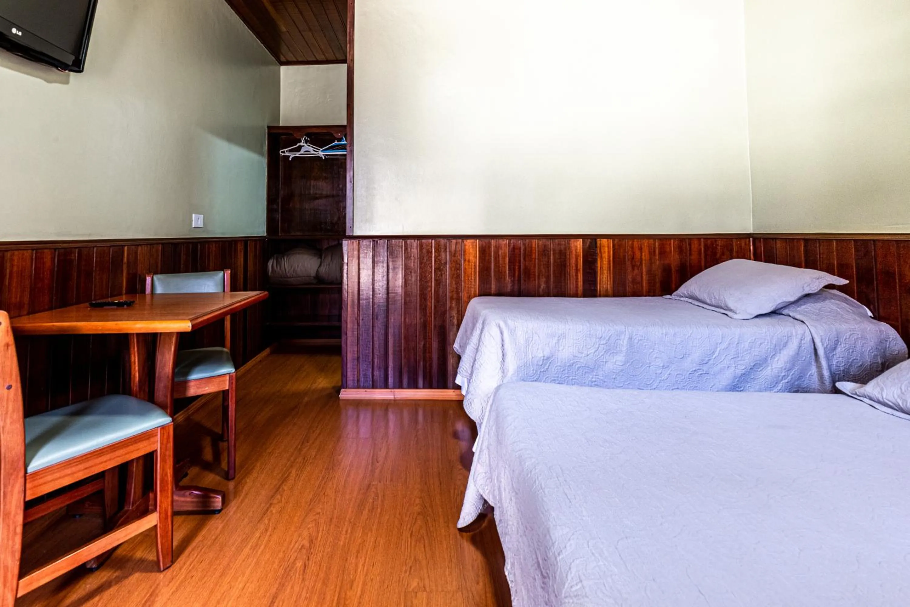 Bed in Pousada Saint Gallen