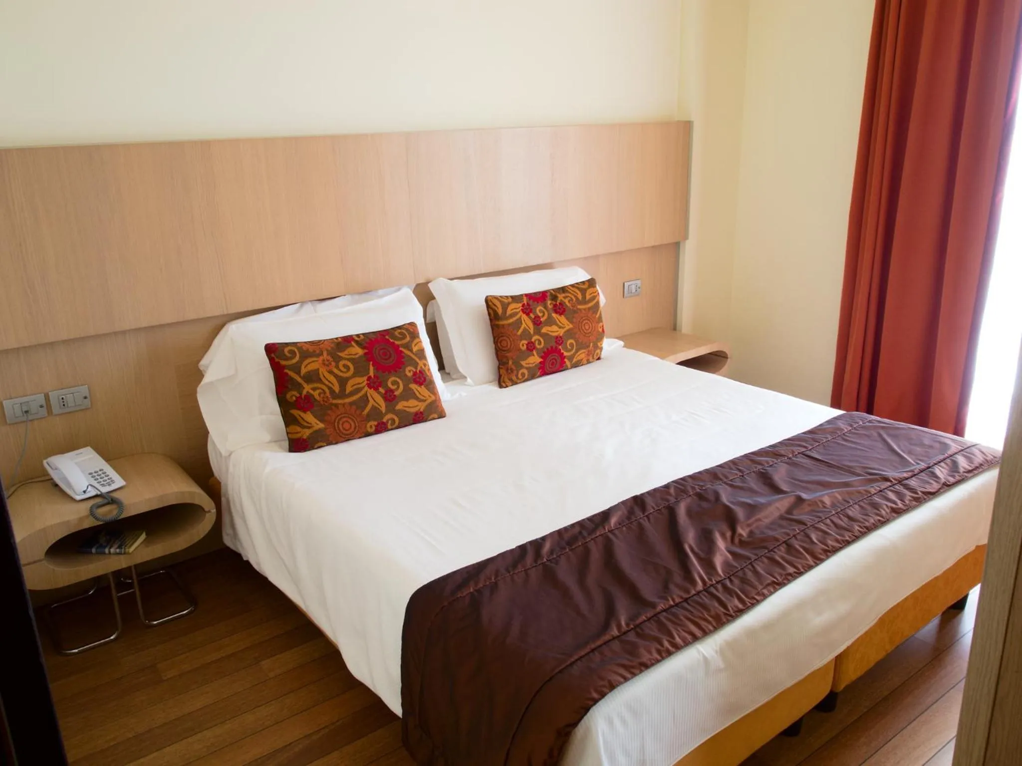 Bed in Bibione Palace Hotel