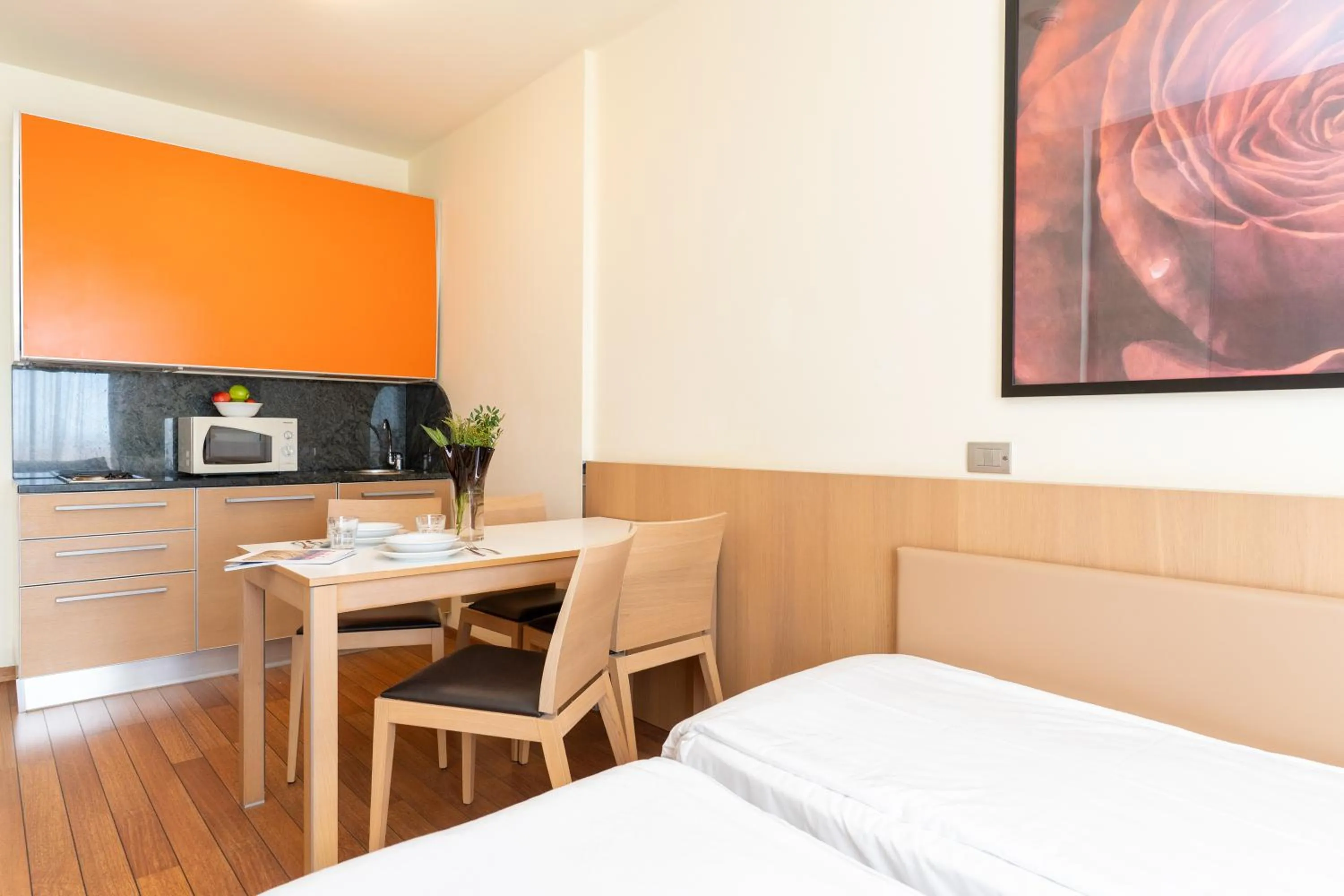 Bed in Bibione Palace Hotel