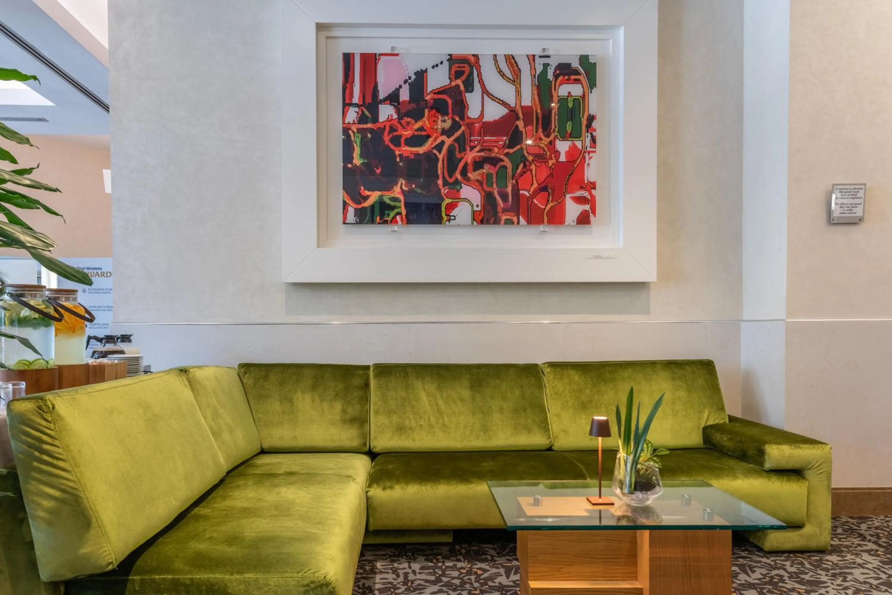 Lobby or reception in Best Western Hotel President - Colosseo