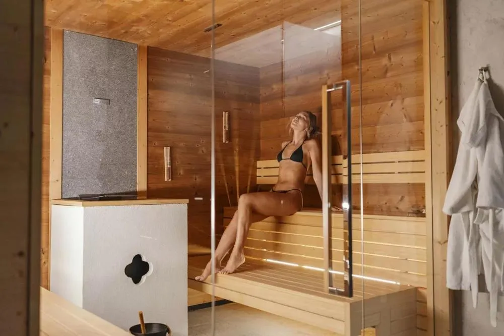 Sauna in Monaco Sport Hotel