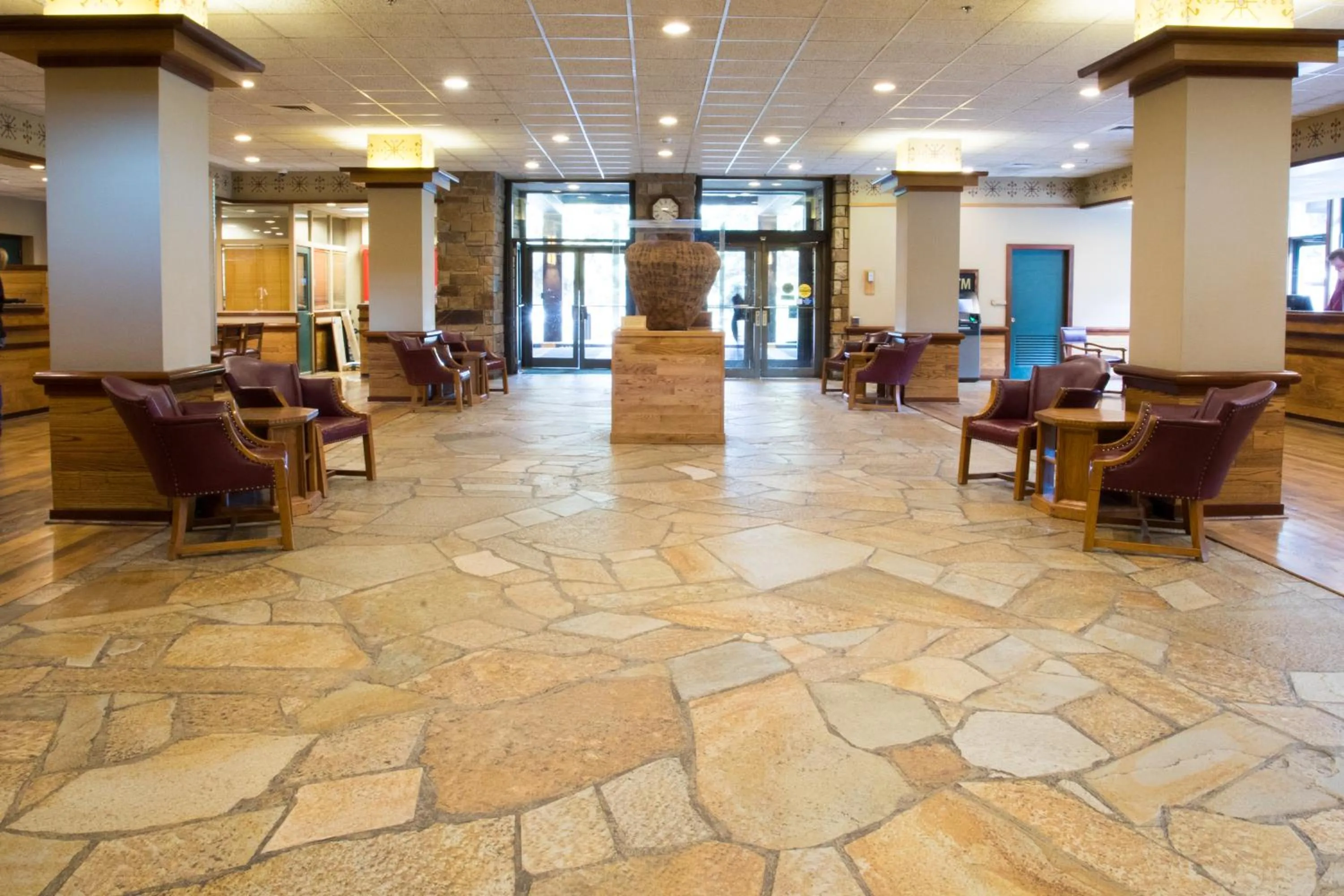 Facade/entrance in Jackson Lake Lodge