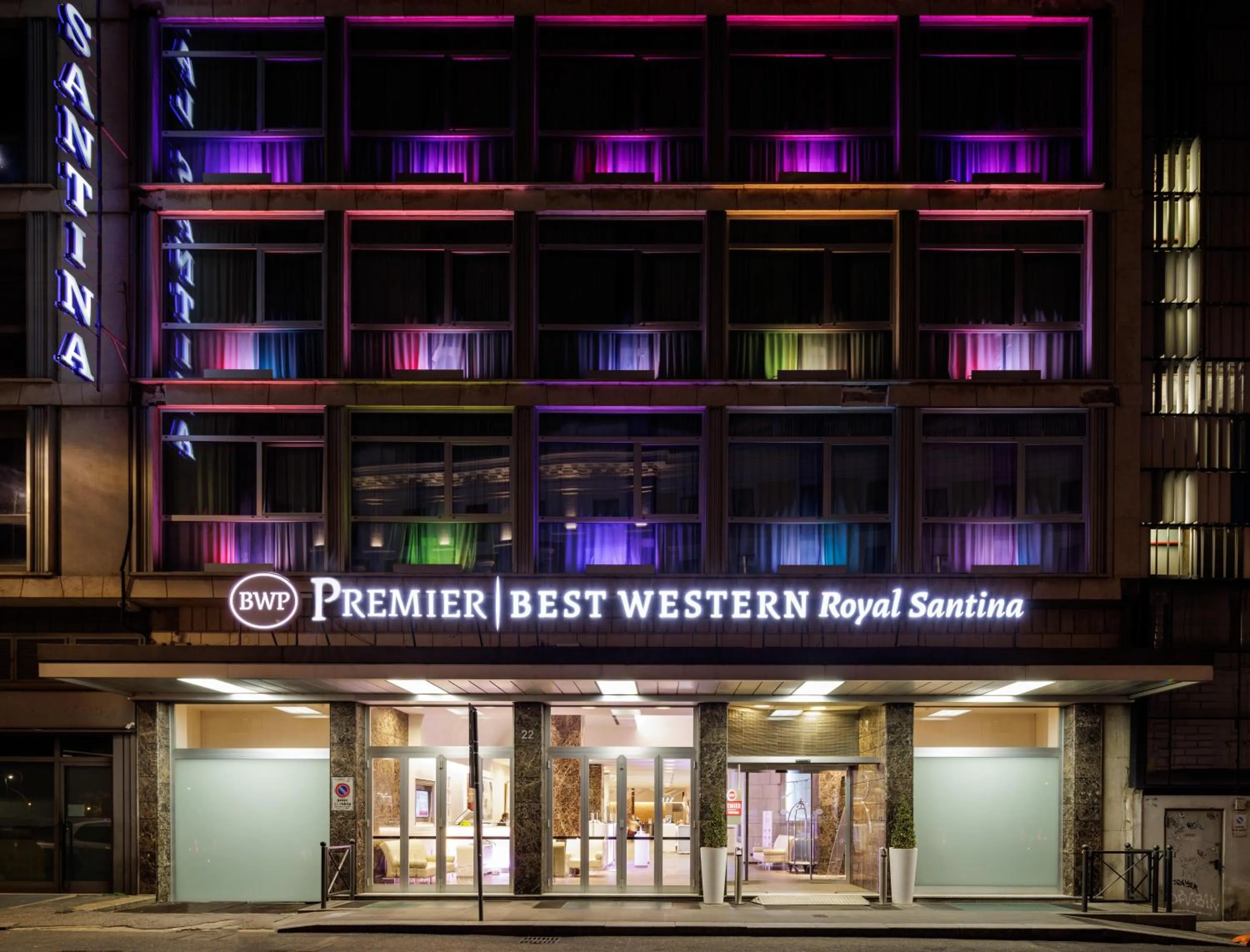 Property building in Best Western Premier Hotel Royal Santina