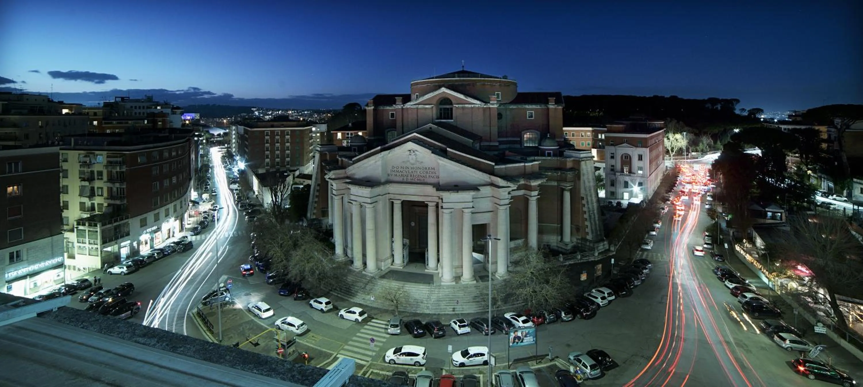 City view in Radisson Blu GHR Rome