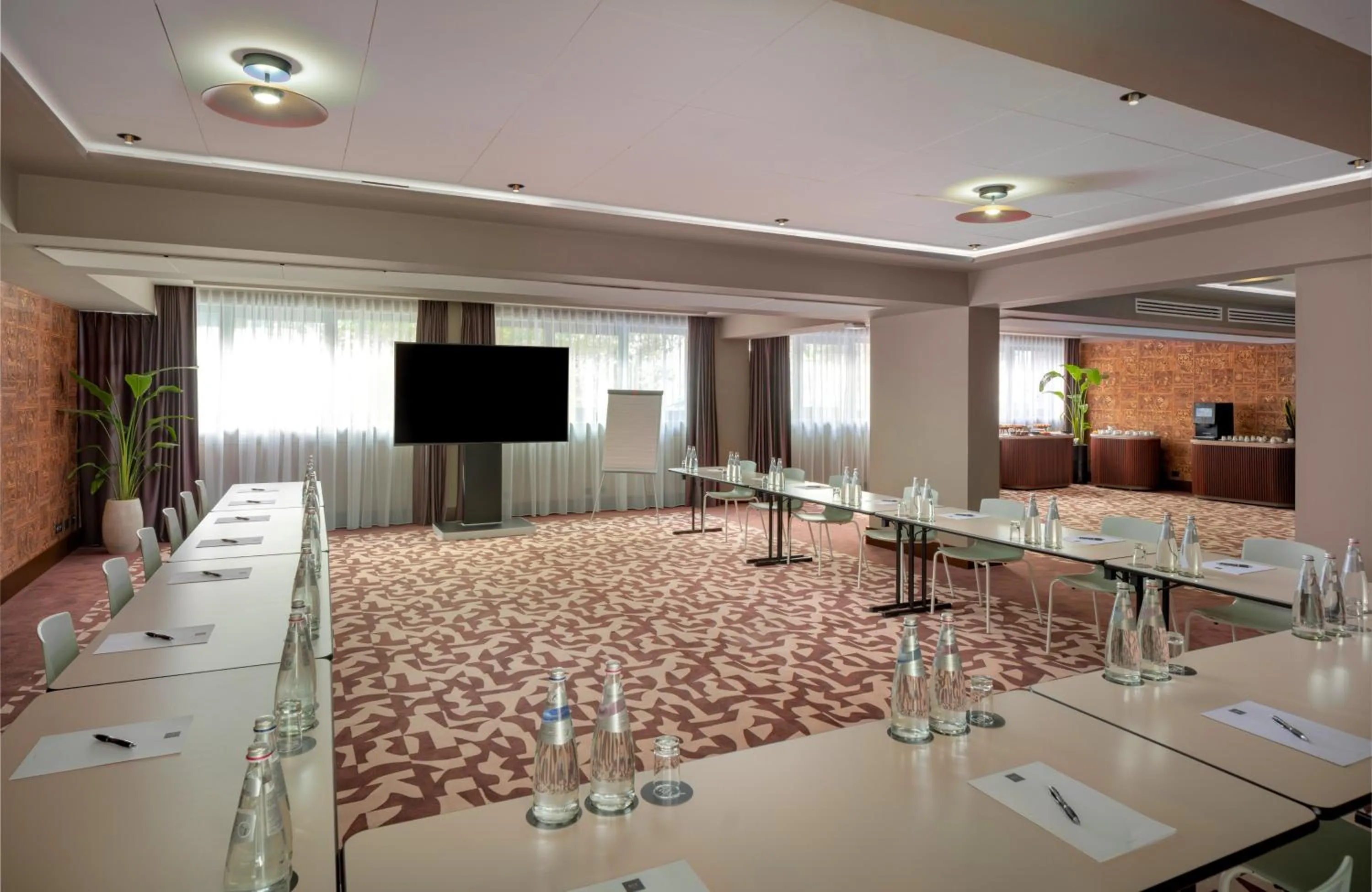 Meeting/conference room in NYX Hotel Rome by Leonardo Hotels