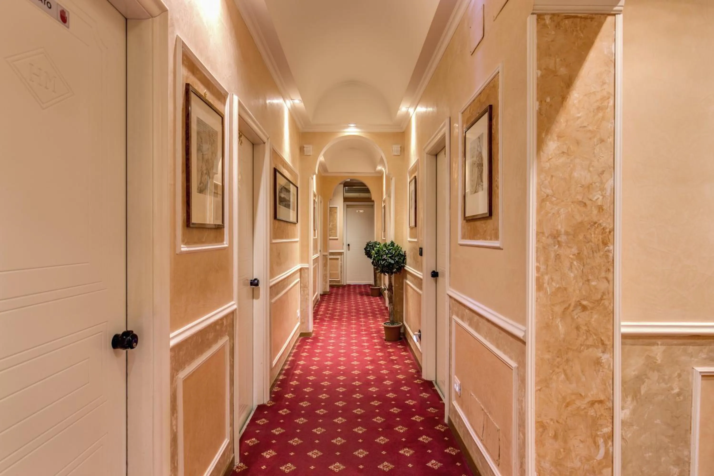 Decorative detail in Hotel Martini