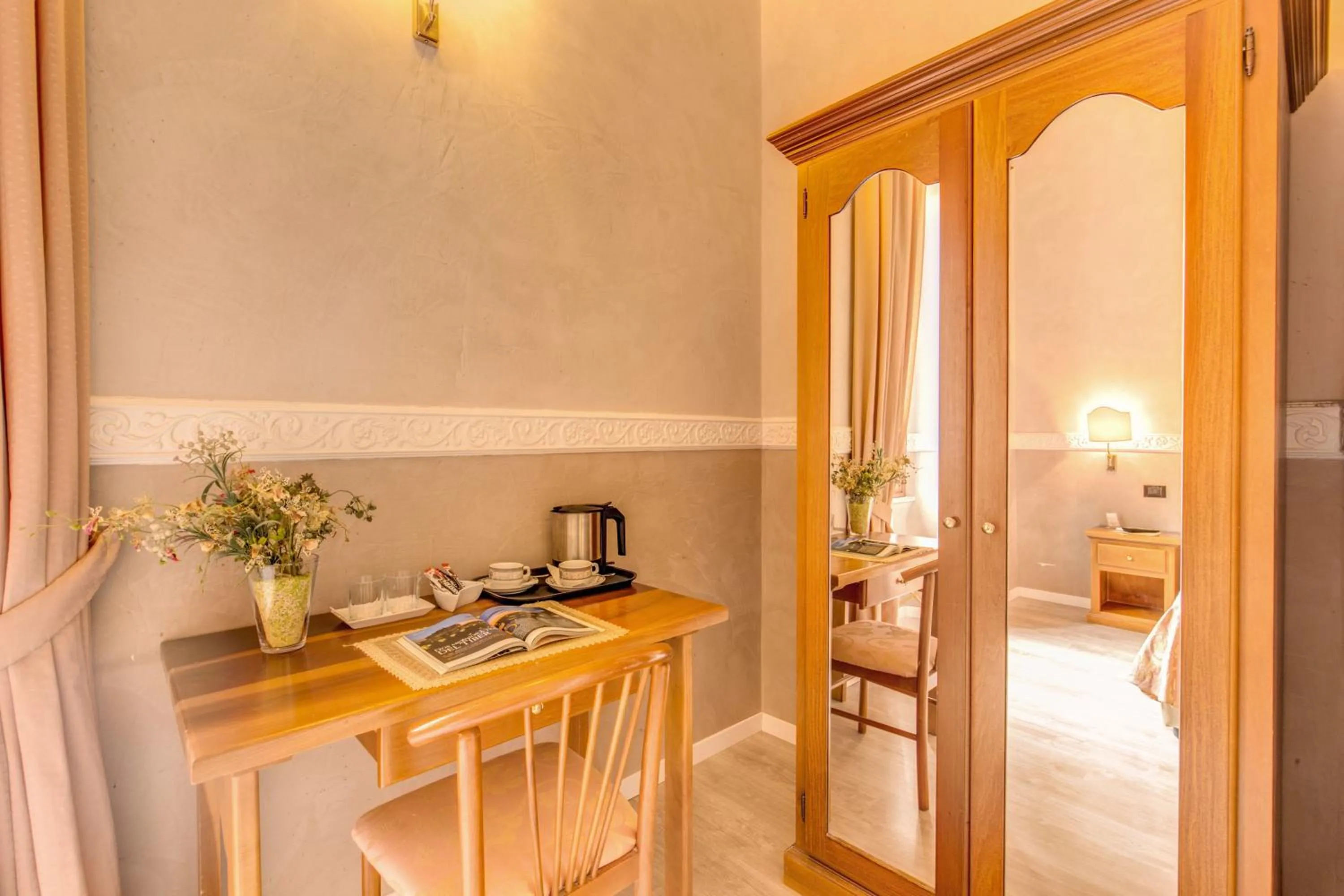 Decorative detail, Bed in Hotel Martini