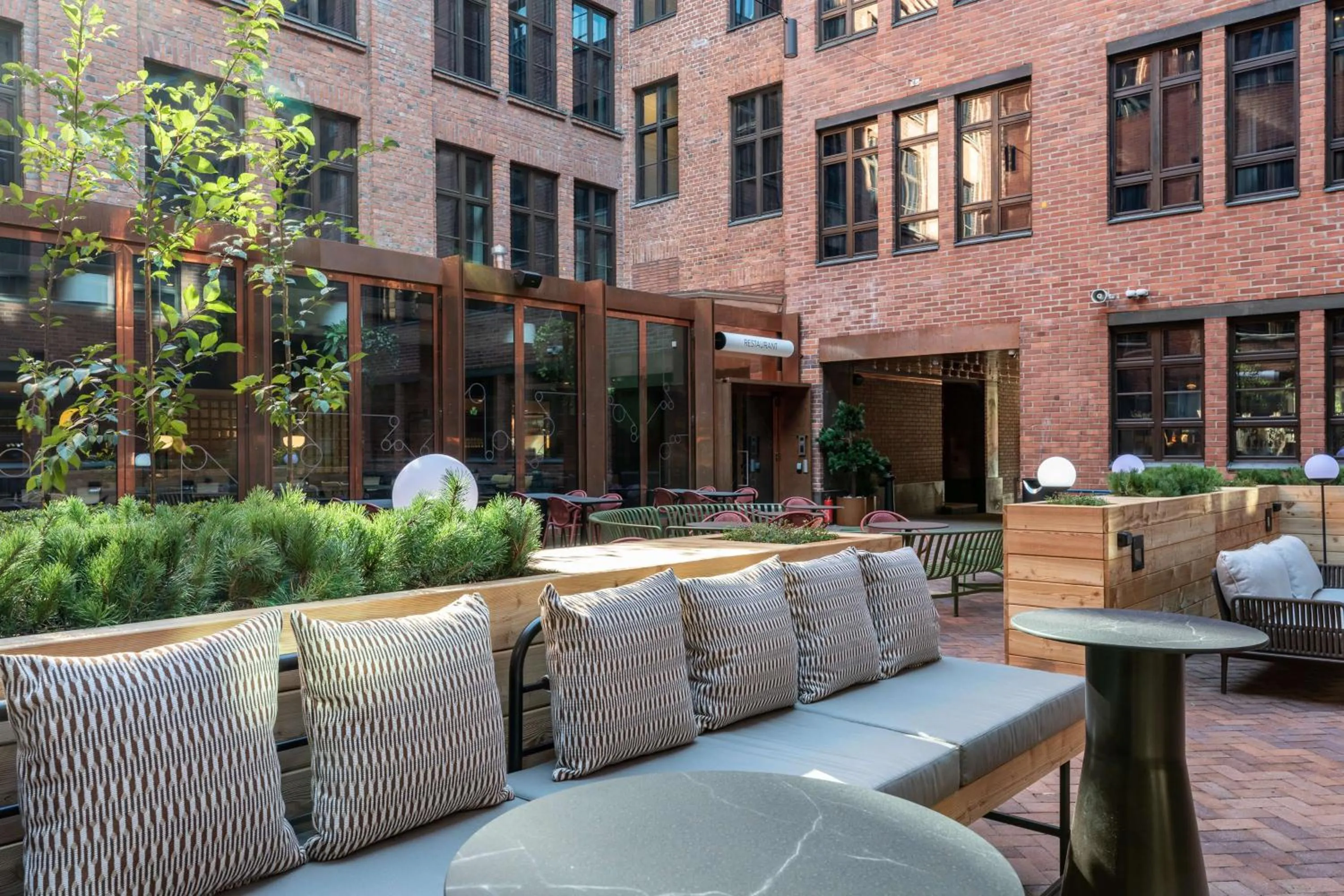 Property building in Scandic Helsinki Hub