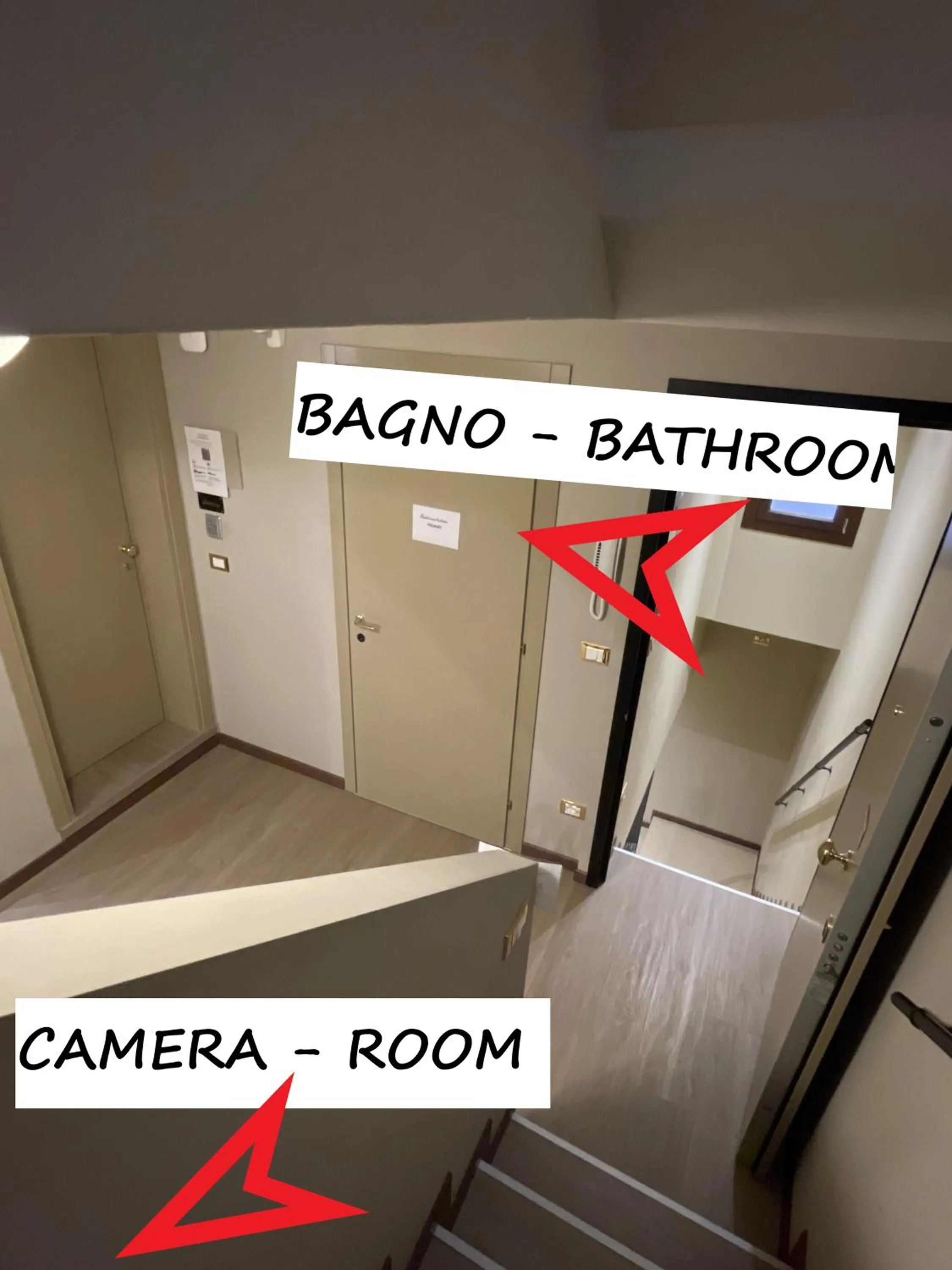 Bathroom in Cà Dell'Arte Palace